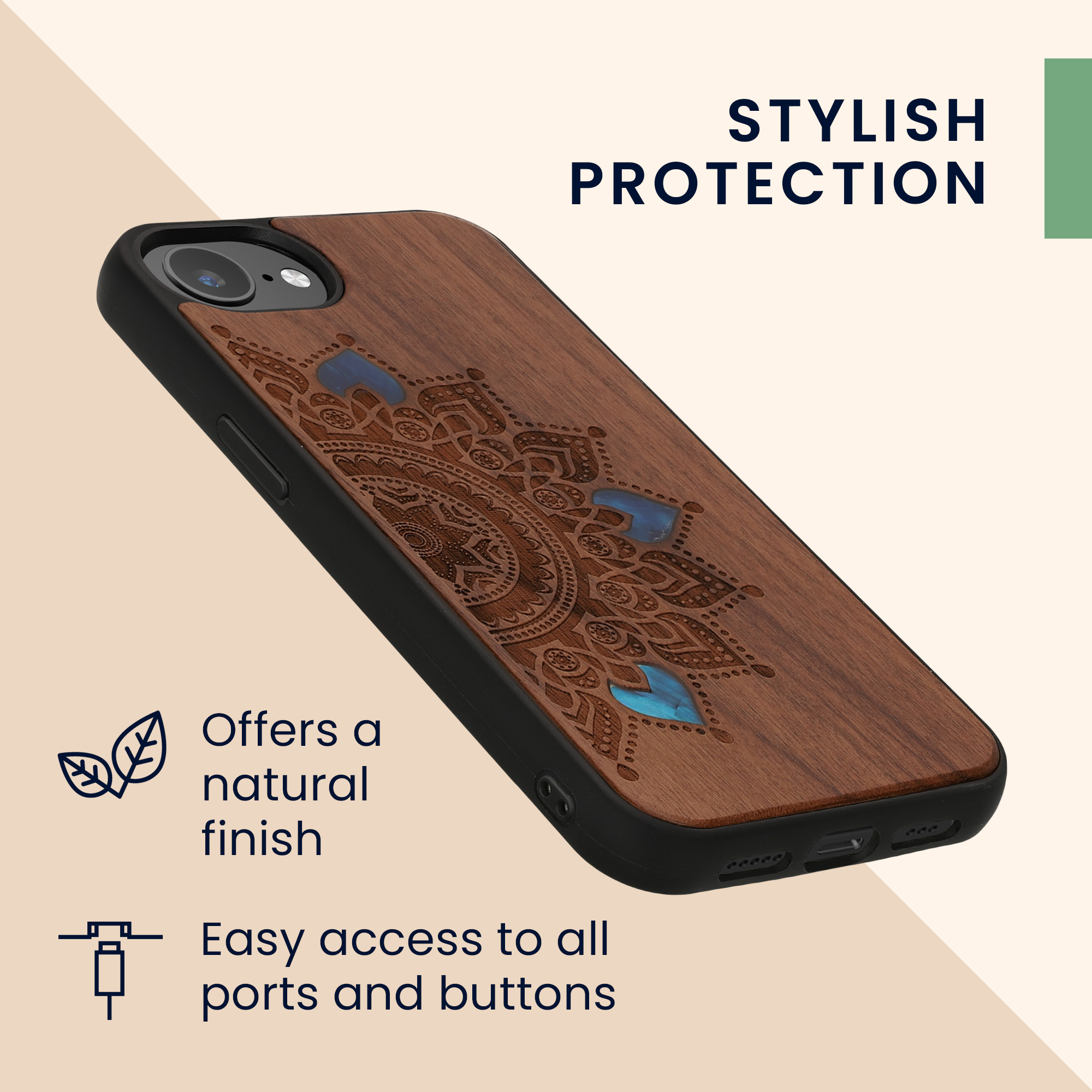 Silikonový kryt kwmobile pro Apple iPhone 17e / iPhone 16e - hnědá