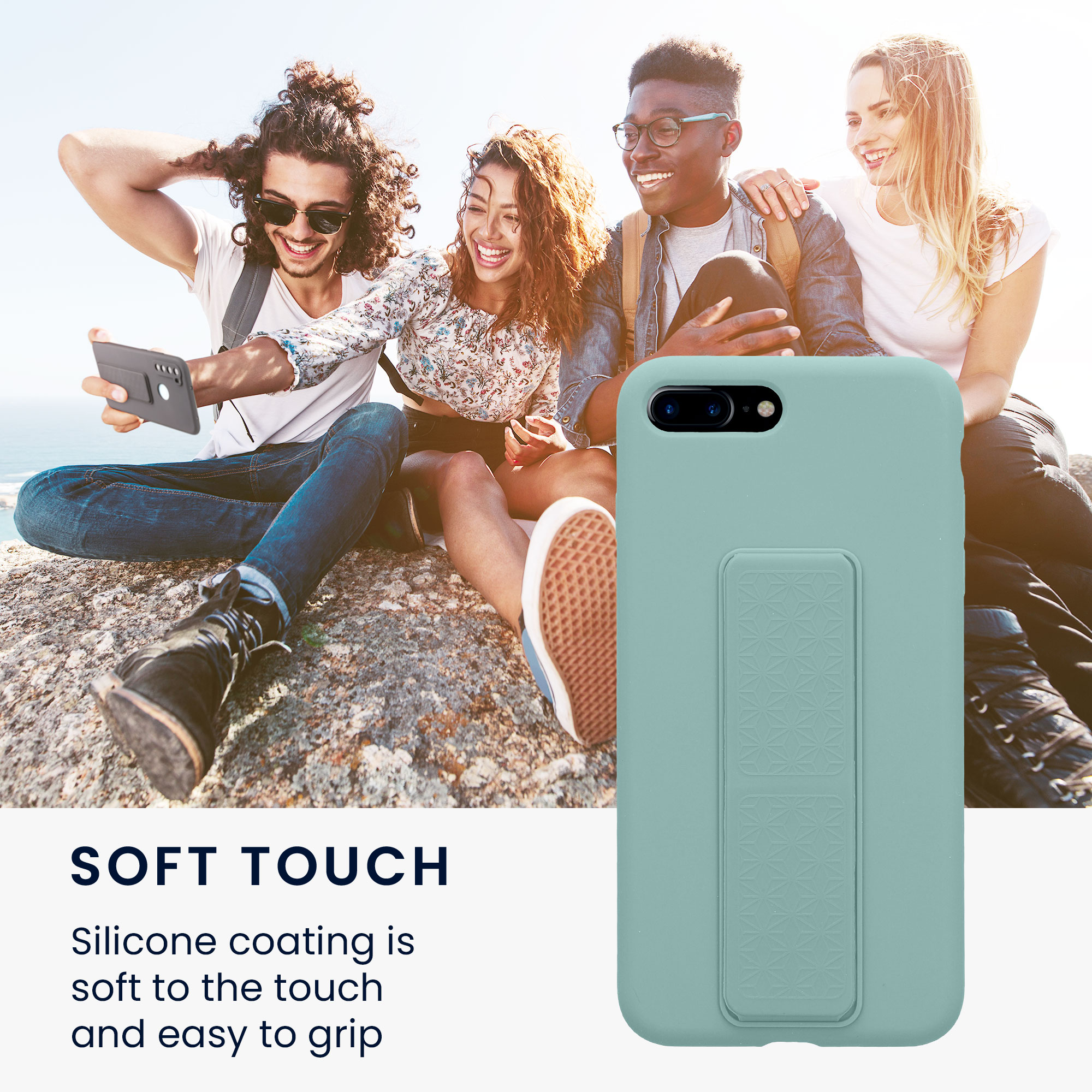Silikonový kryt kwmobile pro Apple iPhone 7 Plus / iPhone 8 Plus