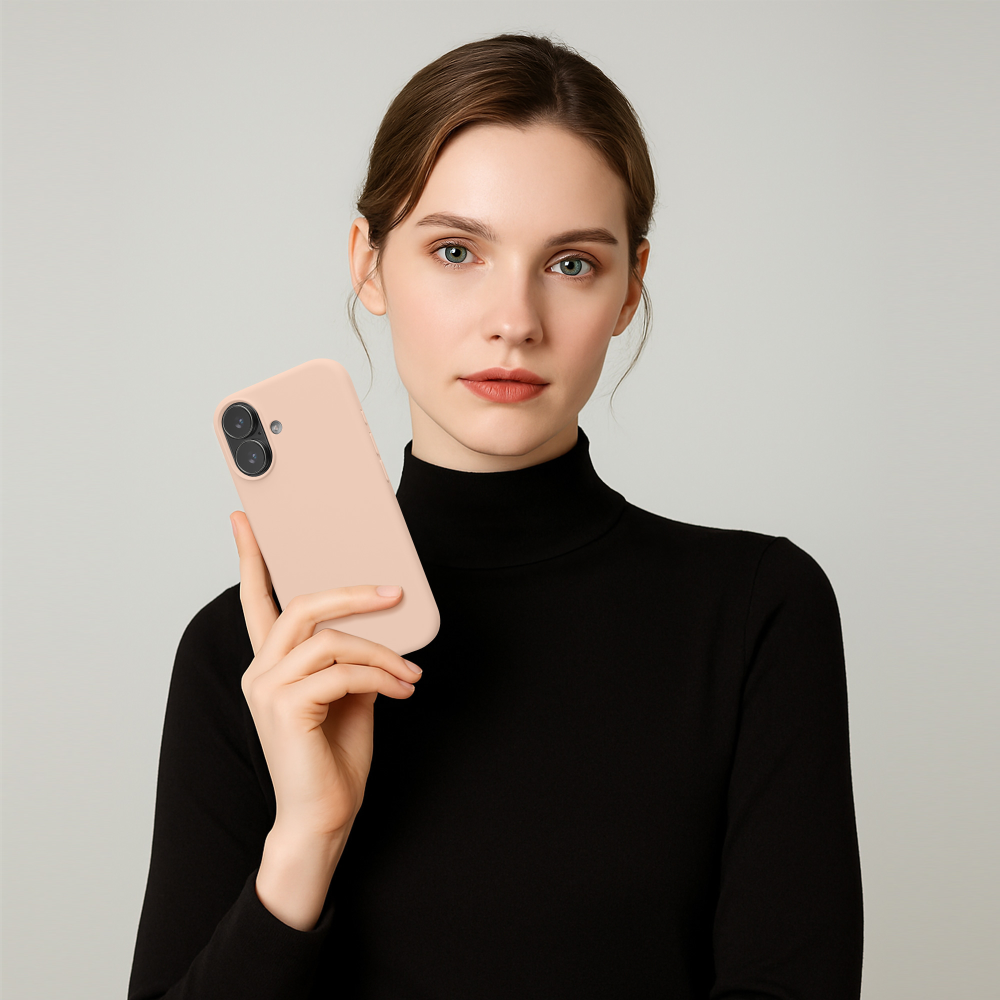 Pouzdro pro Apple iPhone 17 kwmobile silikonové - kokosová