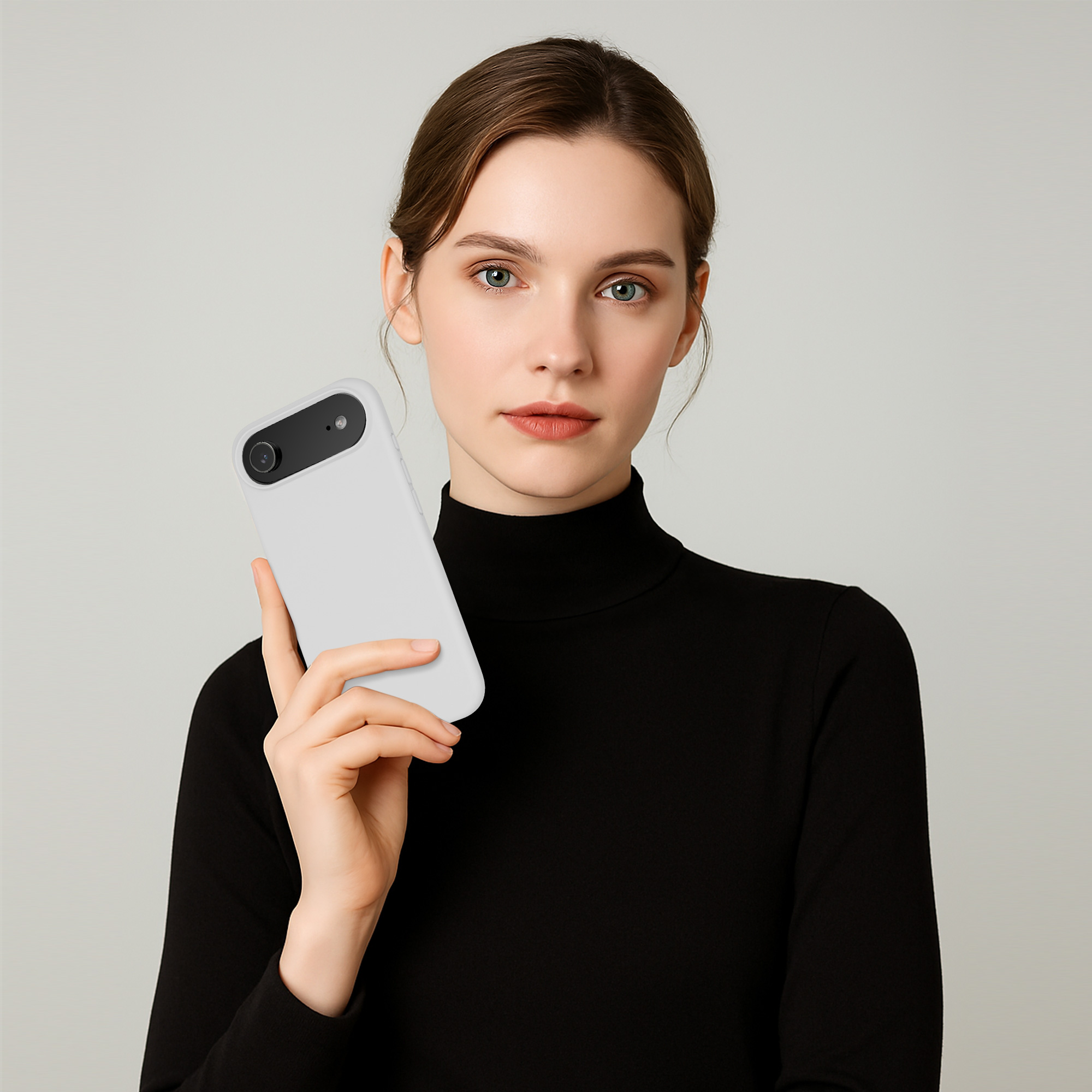 kwmobile TPU silikonový kryt pro Apple iPhone Air, měkký povrch, bílá