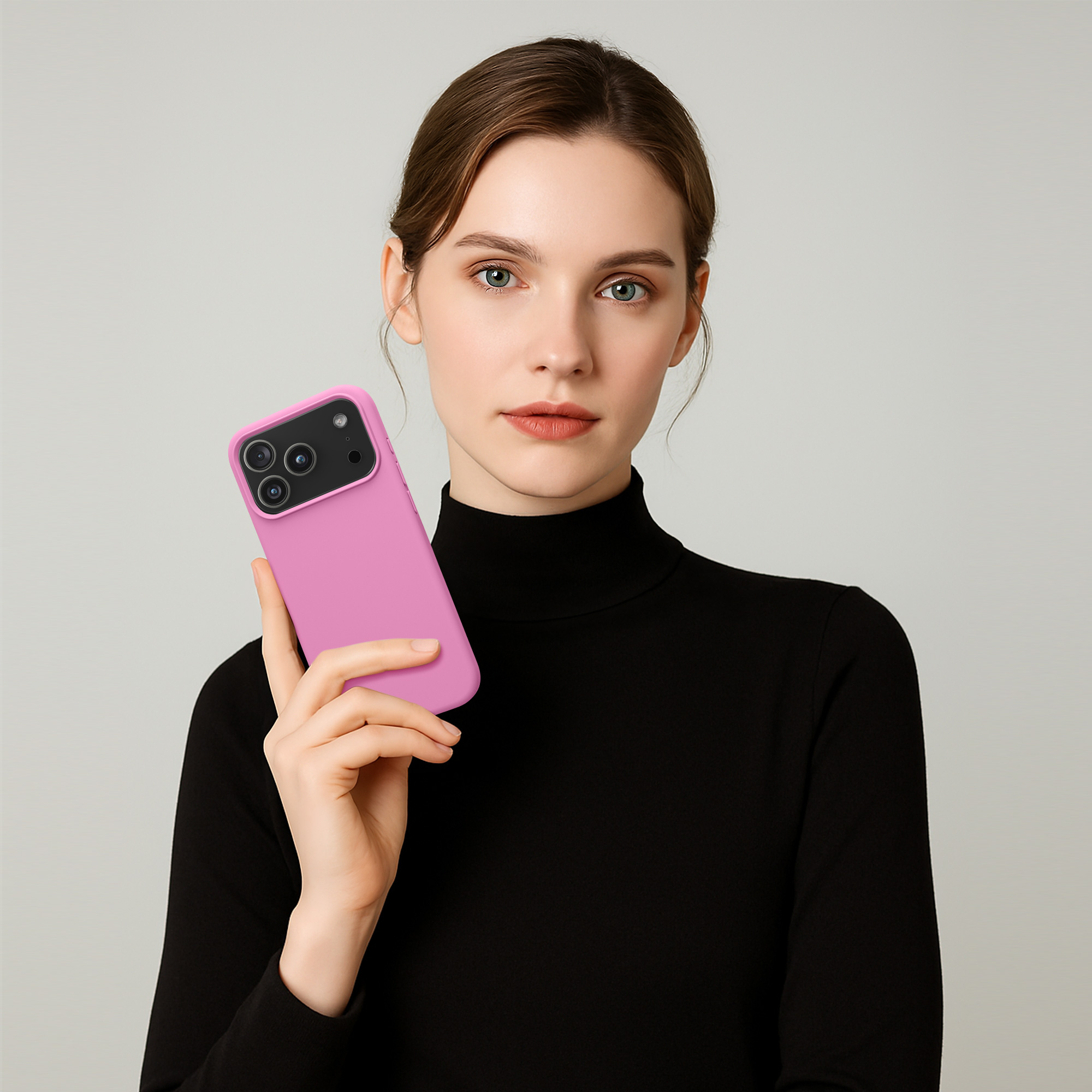 Pouzdro pro Apple iPhone 18 Pro / iPhone 17 Pro kwmobile silikonové - růžová levandulová