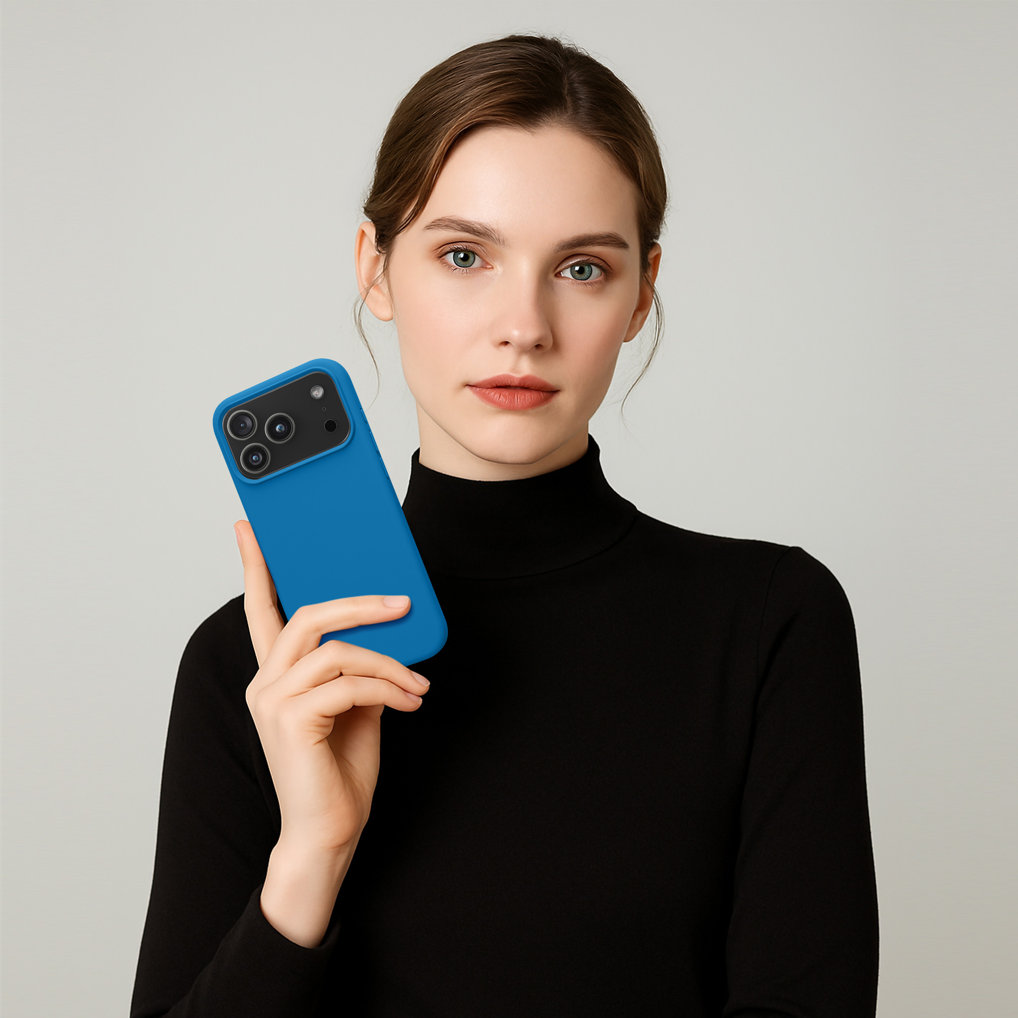 Pouzdro pro Apple iPhone 18 Pro Max / iPhone 17 Pro Max kwmobile silikonové - modrý korál