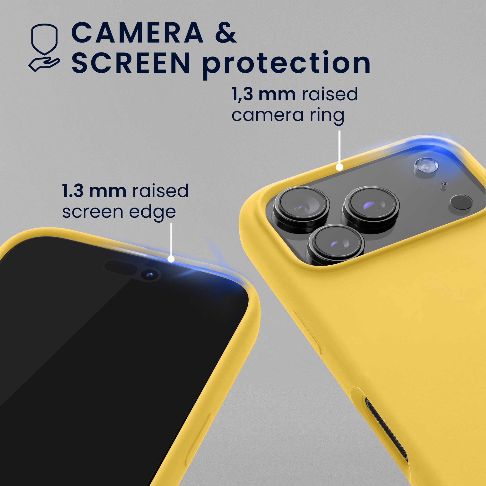TPU silikonové pouzdro pro Apple iPhone 18 Pro Max / iPhone 17 Pro Max kwmobile MagSafe - zářivě žlutá