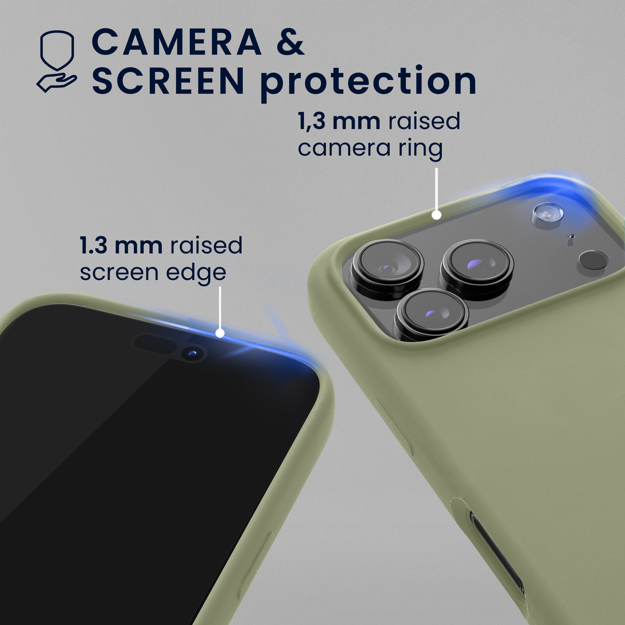 TPU silikonové pouzdro pro Apple iPhone 18 Pro Max / iPhone 17 Pro Max kwmobile MagSafe - šedozelená