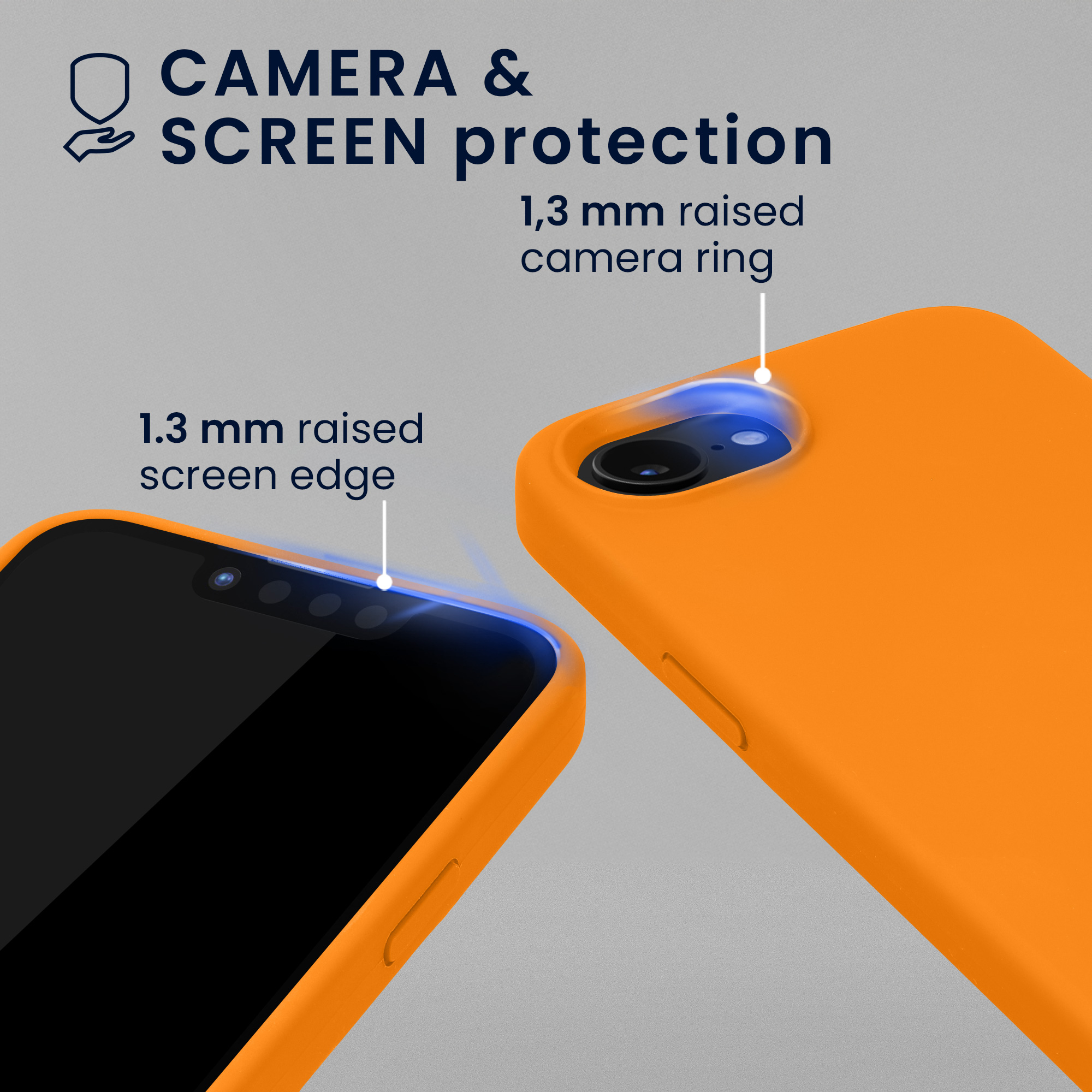 TPU silikonové pouzdro pro Apple iPhone 17e / iPhone 16e kwmobile MagSafe - ovocná oranžová