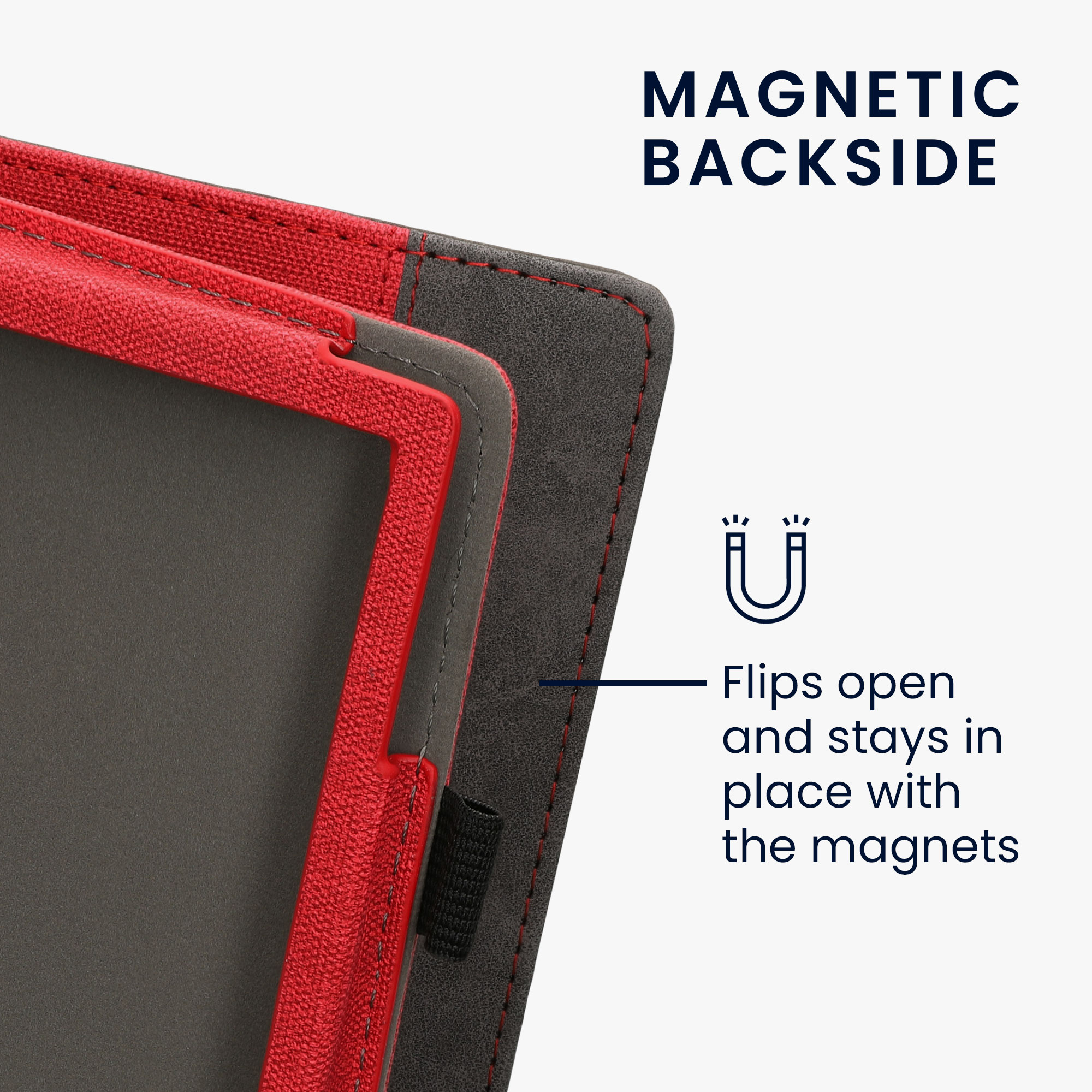 Pouzdro na čtečku kwmobile pro Pocketbook InkPad 4 / Color 3 / Color… - červená / tmavě šedá
