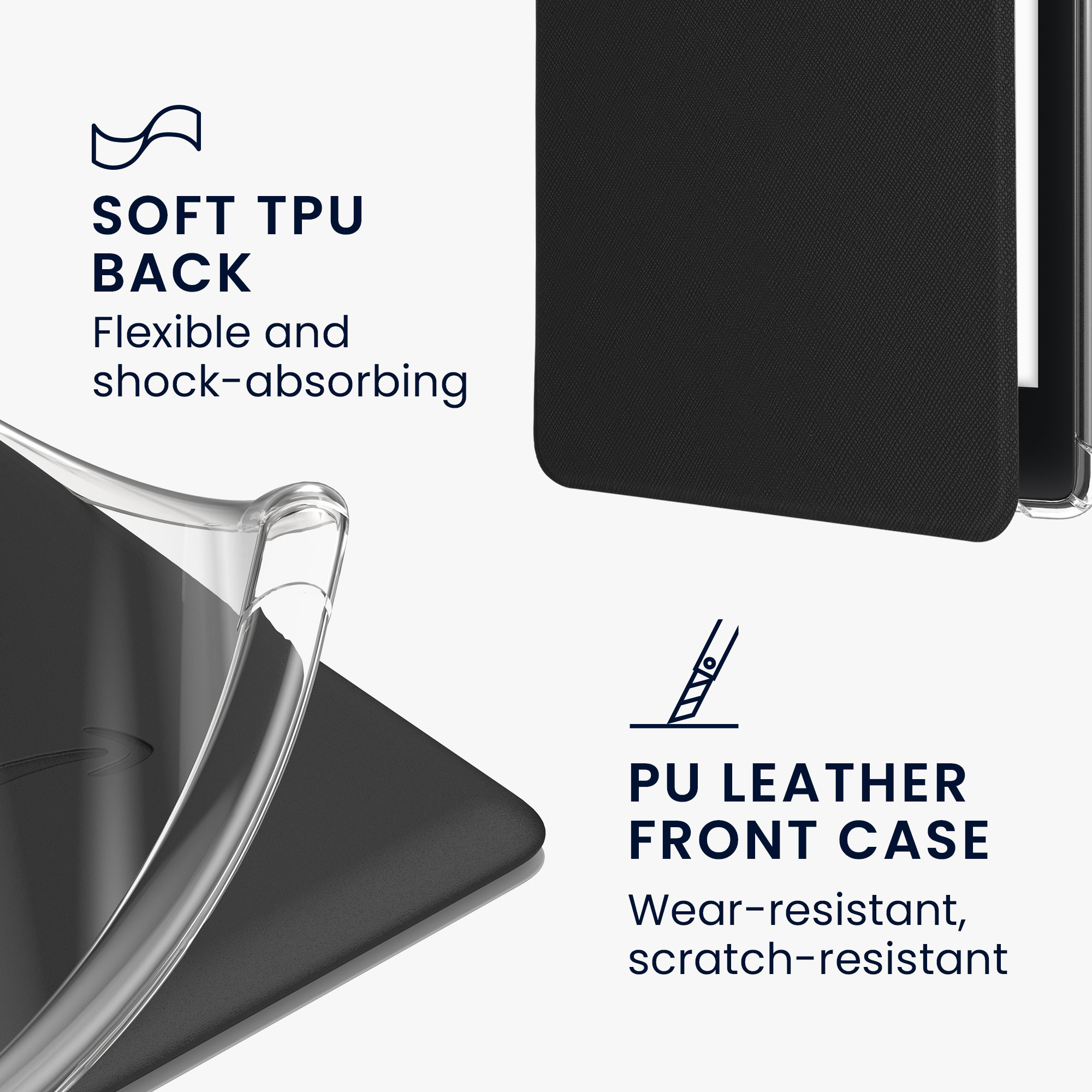 Pouzdro na čtečku kwmobile Kindle Paperwhite 2024 / Colorsoft - Auto-Sleep Function