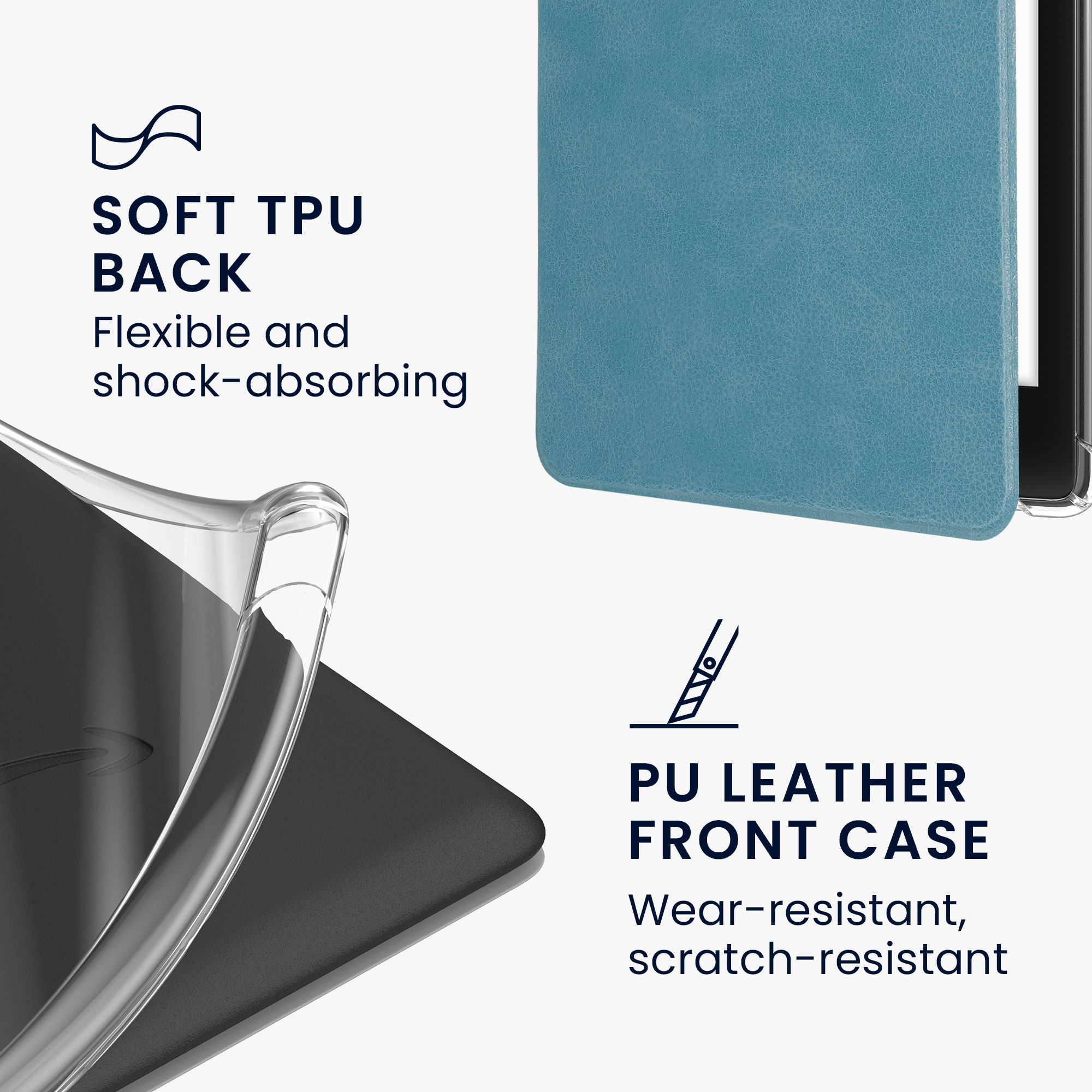 Pouzdro na čtečku kwmobile Kindle Paperwhite 2024 / Colorsoft - Auto-Sleep Function