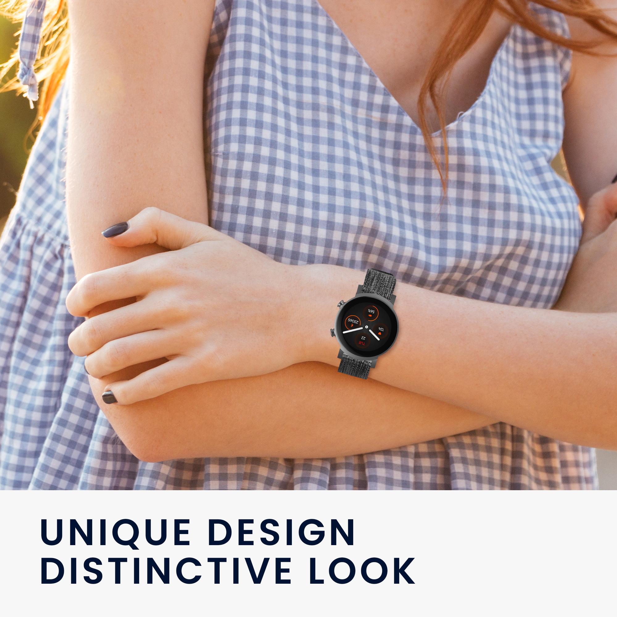 Řemínek na chytré hodinky Ticwatch E3 / GTH 20mm kwmobile - černá