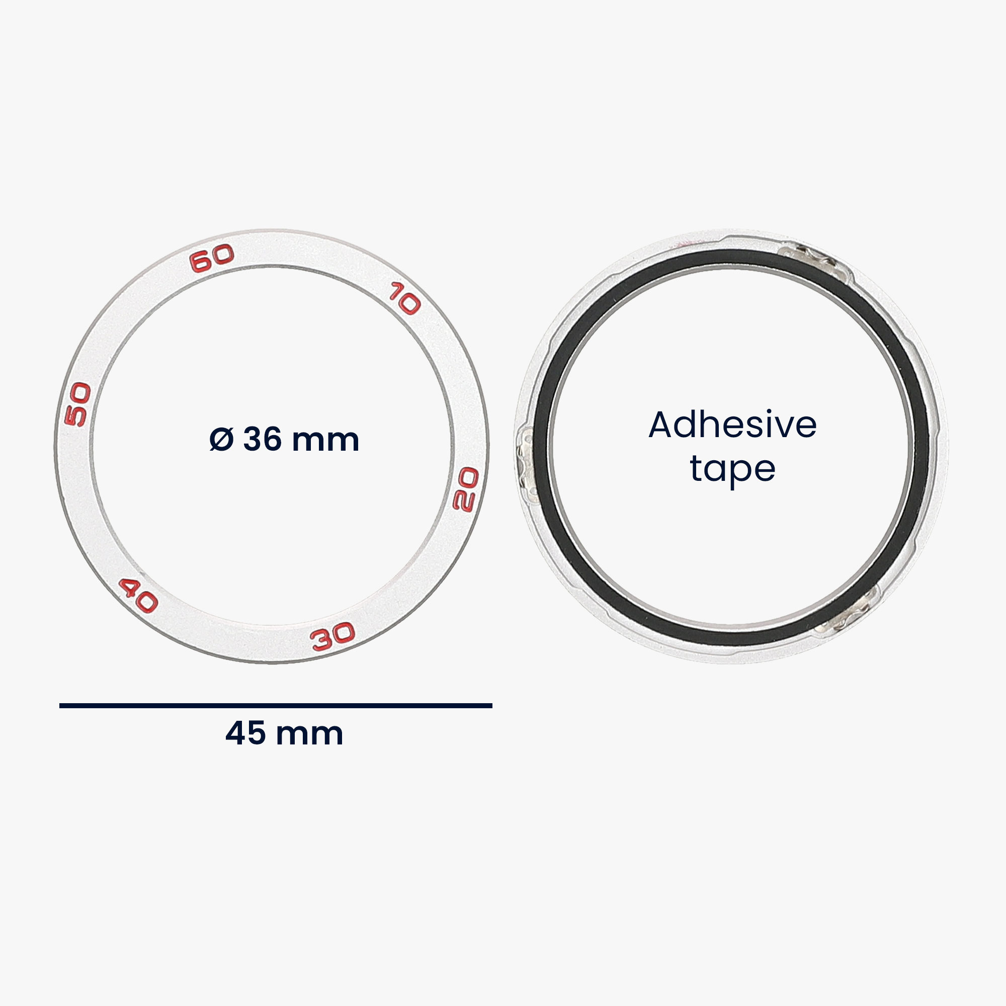Ochranný rámeček CMF Watch Pro 2 kwmobile stříbrno-červené