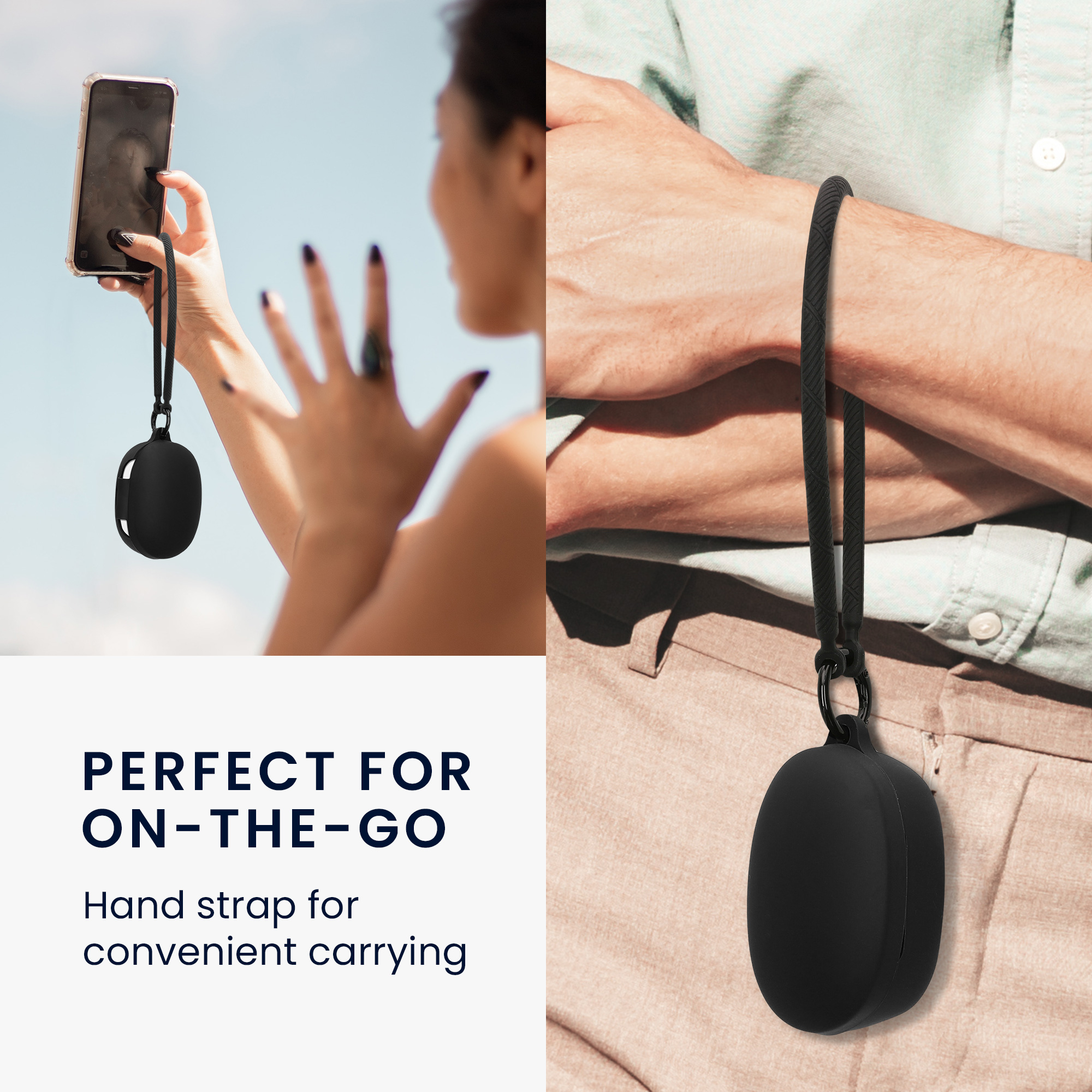 Pouzdro kwmobile pro Anker Soundcore Life P2 mini, černá