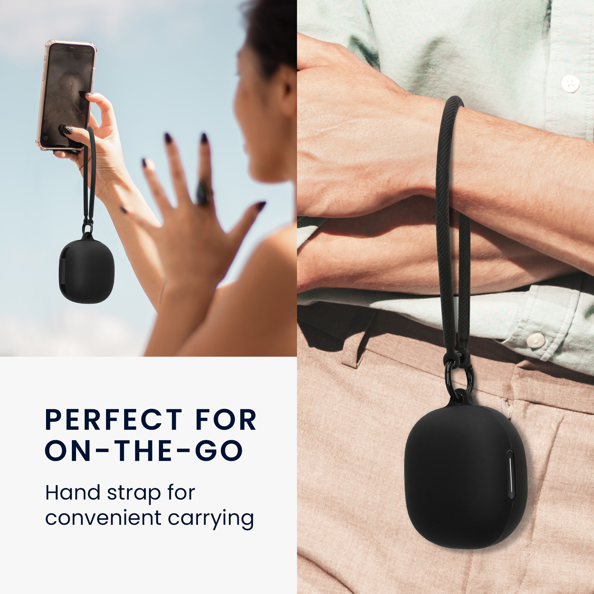 Pouzdro kwmobile pro Anker soundcore P40i, černá