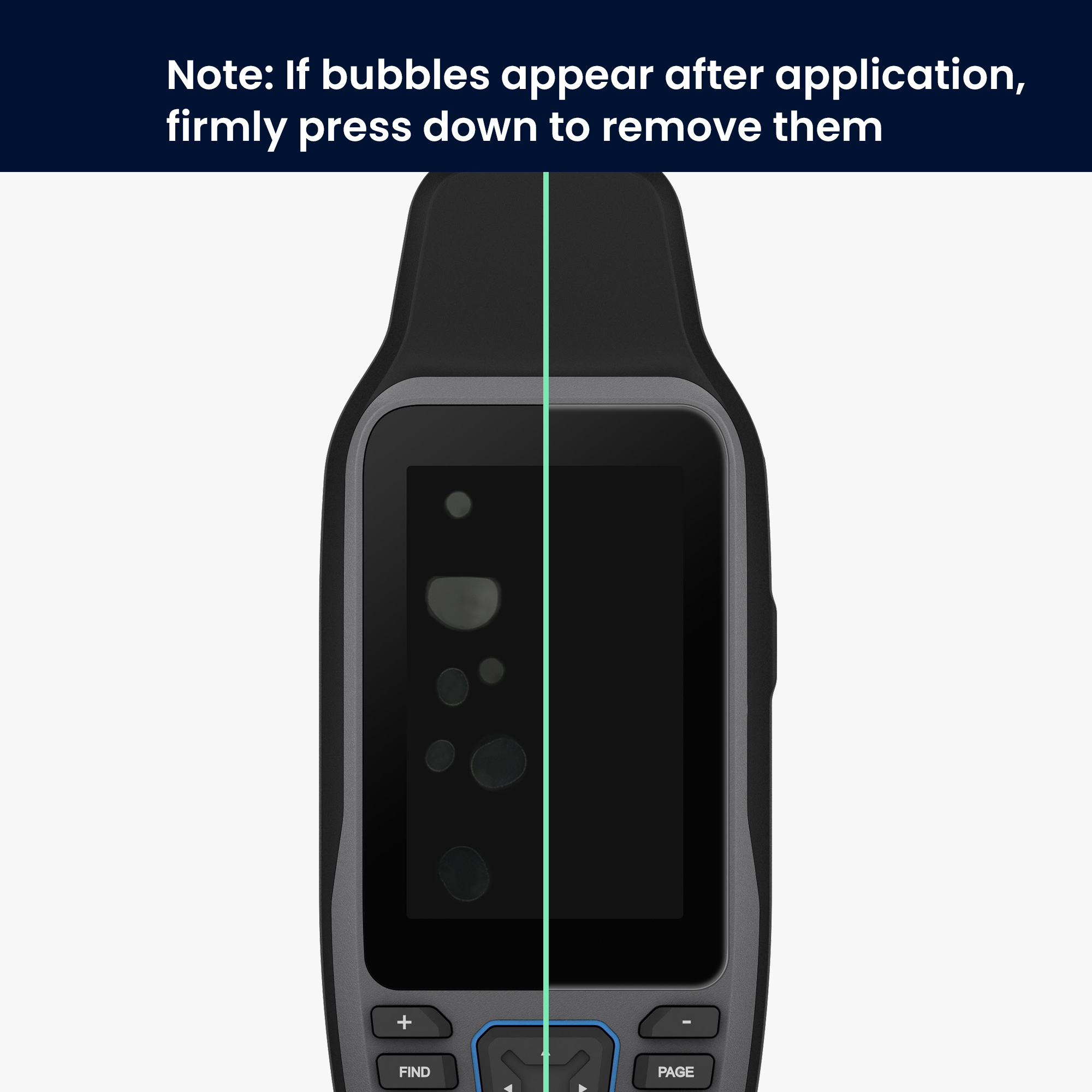 2x Ochranná fólie na GPS kwmobile pro Garmin GPSMAP 79s - čirá