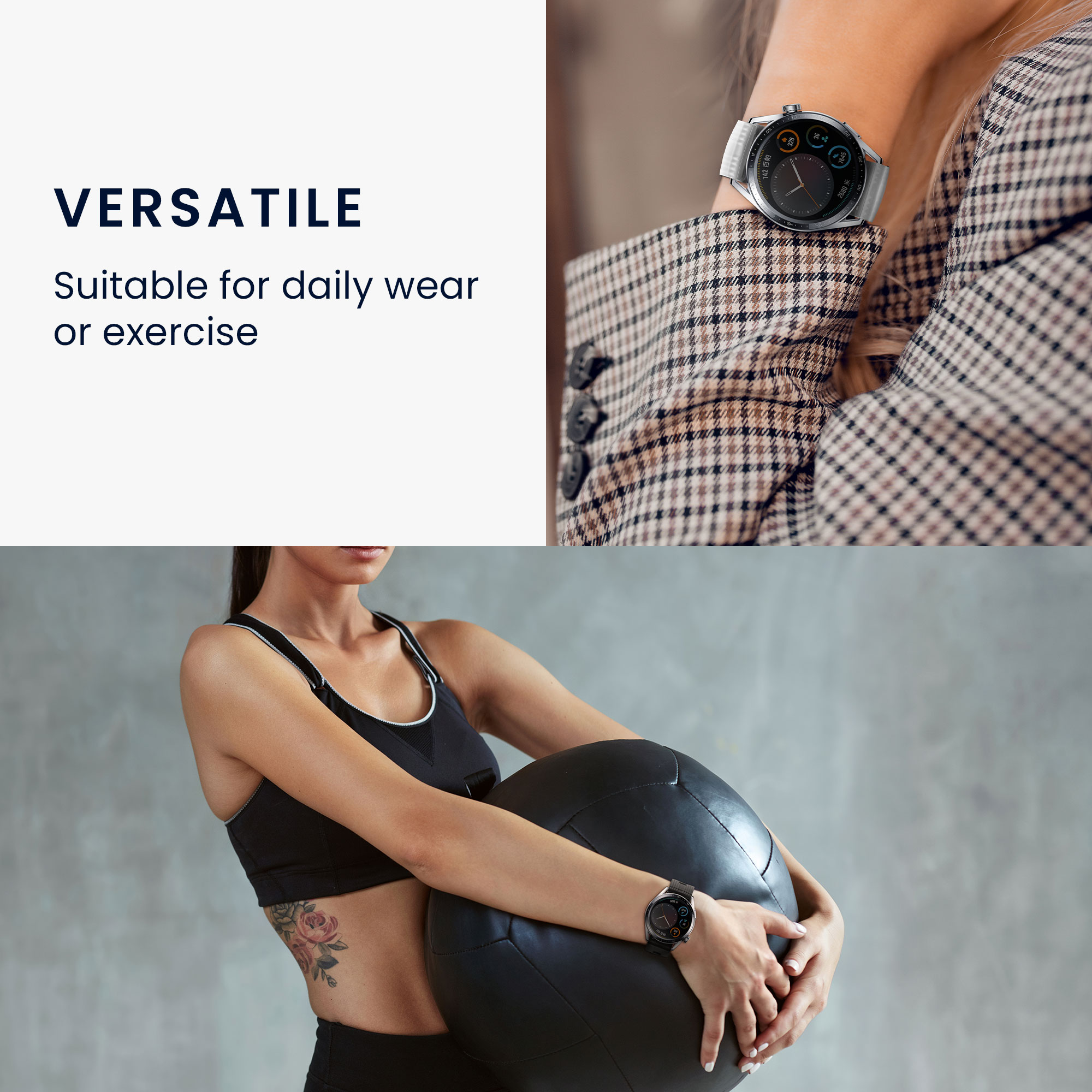 kwmobile řemínek k hodinkám Redmi Watch 3 Active - vícebarevná