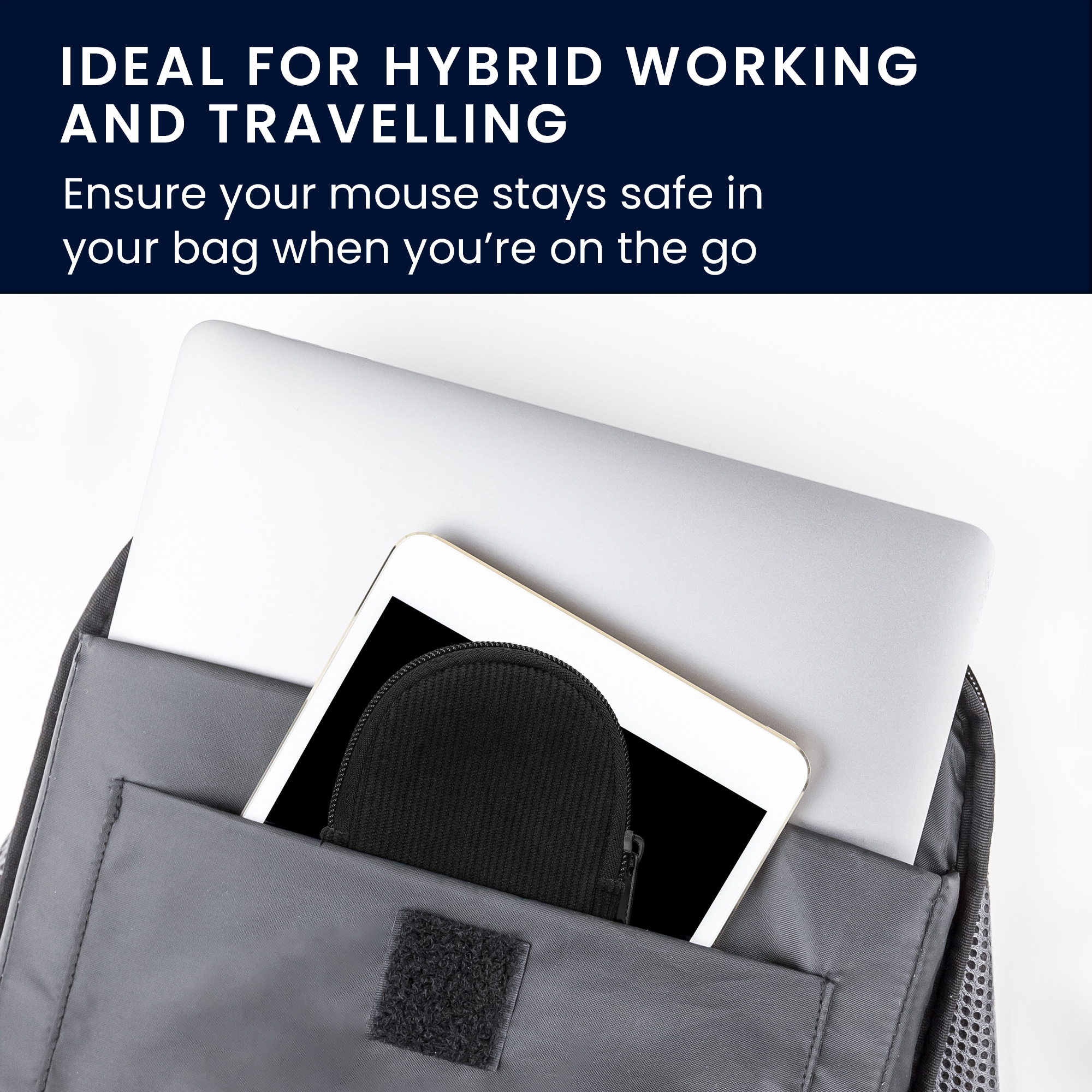 Pouzdro na myš pro Logitech POP Mouse kwmobile neoprenové - černá