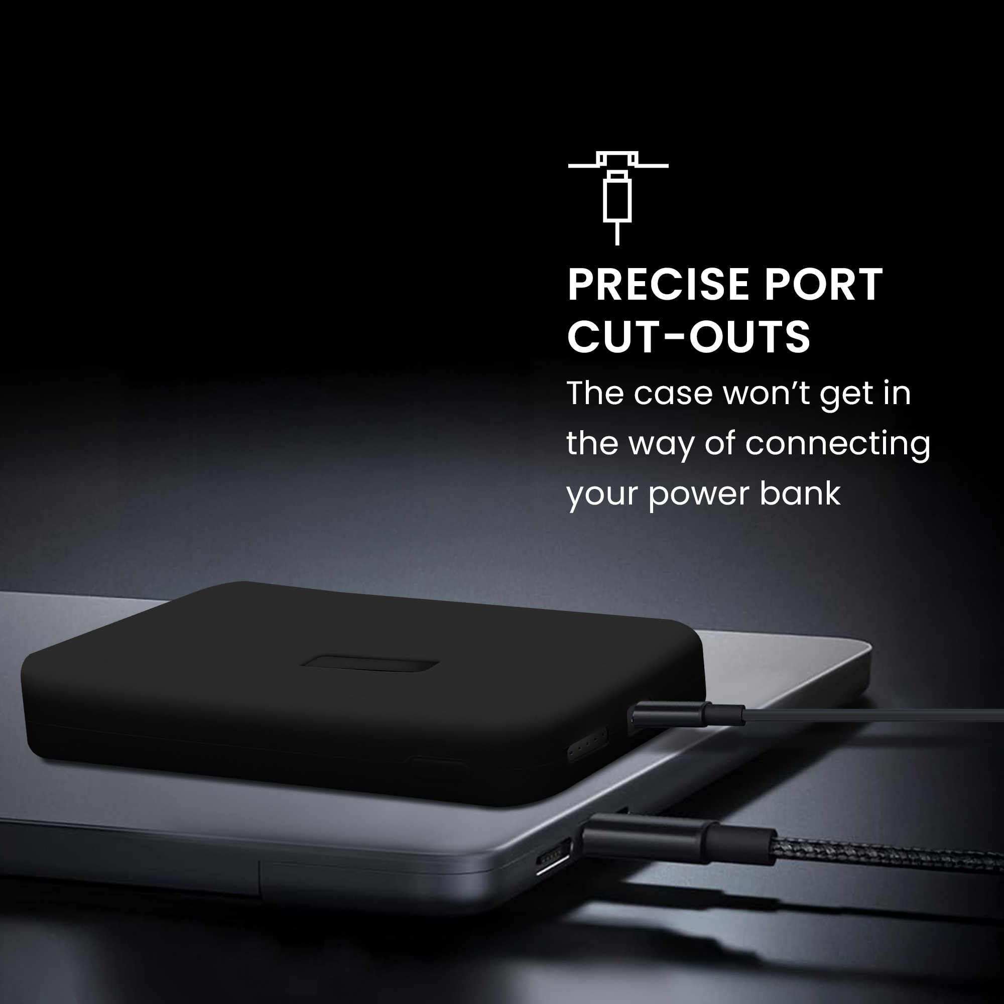 Pouzdro na tablet - Anker MagGo Power Bank 10000mAh 15W - kwmobile - černá