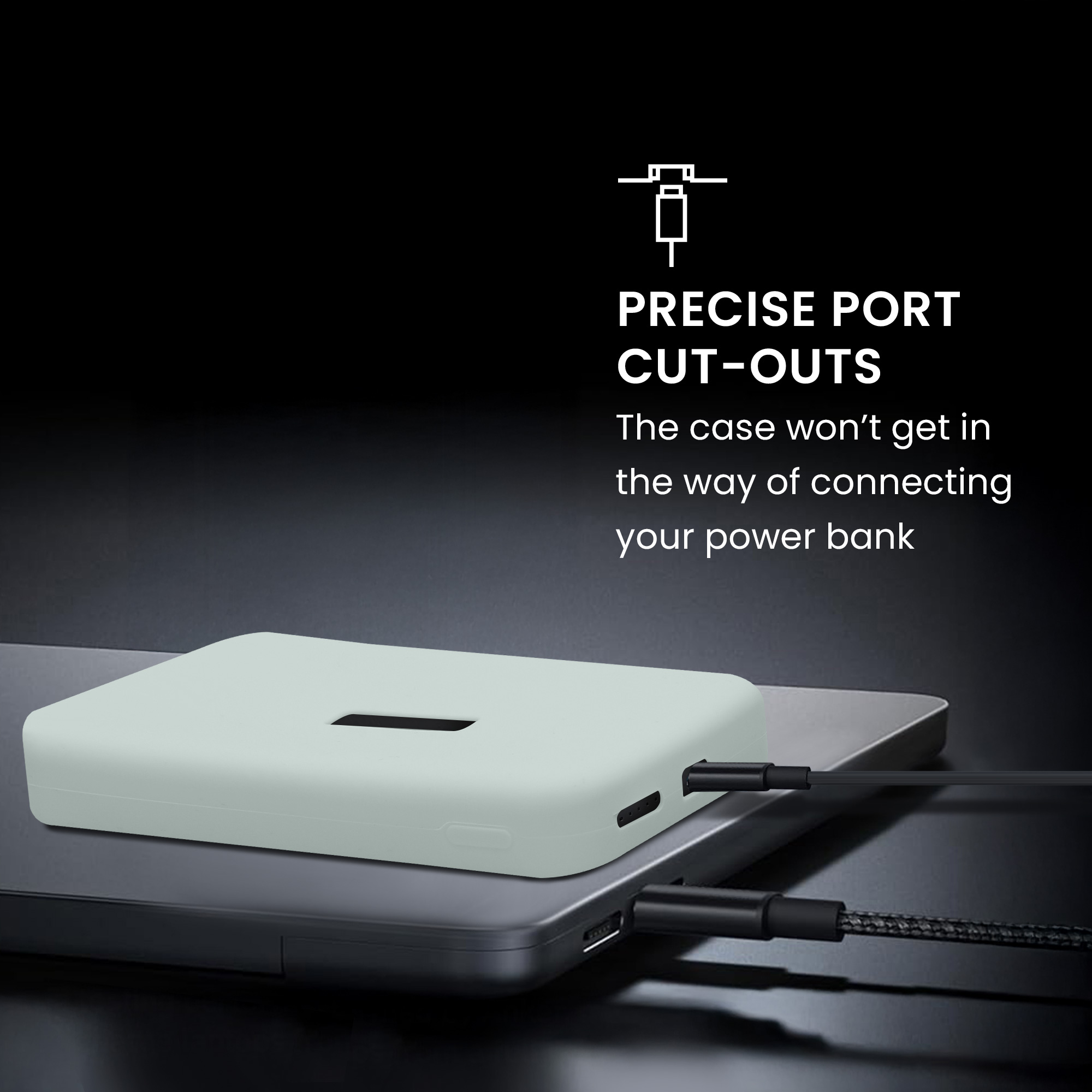 Pouzdro na tablet - Anker MagGo Power Bank 10000mAh 15W - kwmobile - modrá