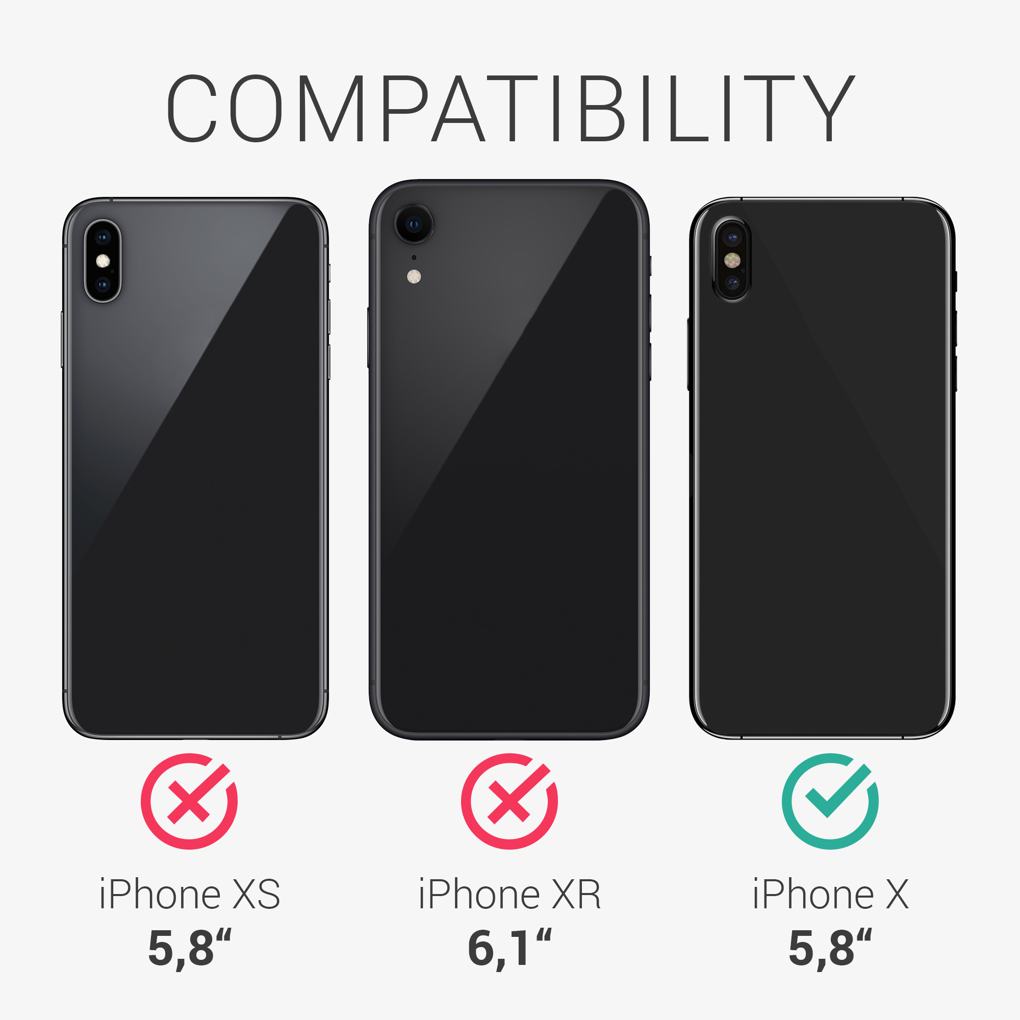 Kožený kryt na mobil kalibri pro Apple iPhone X - koňaková