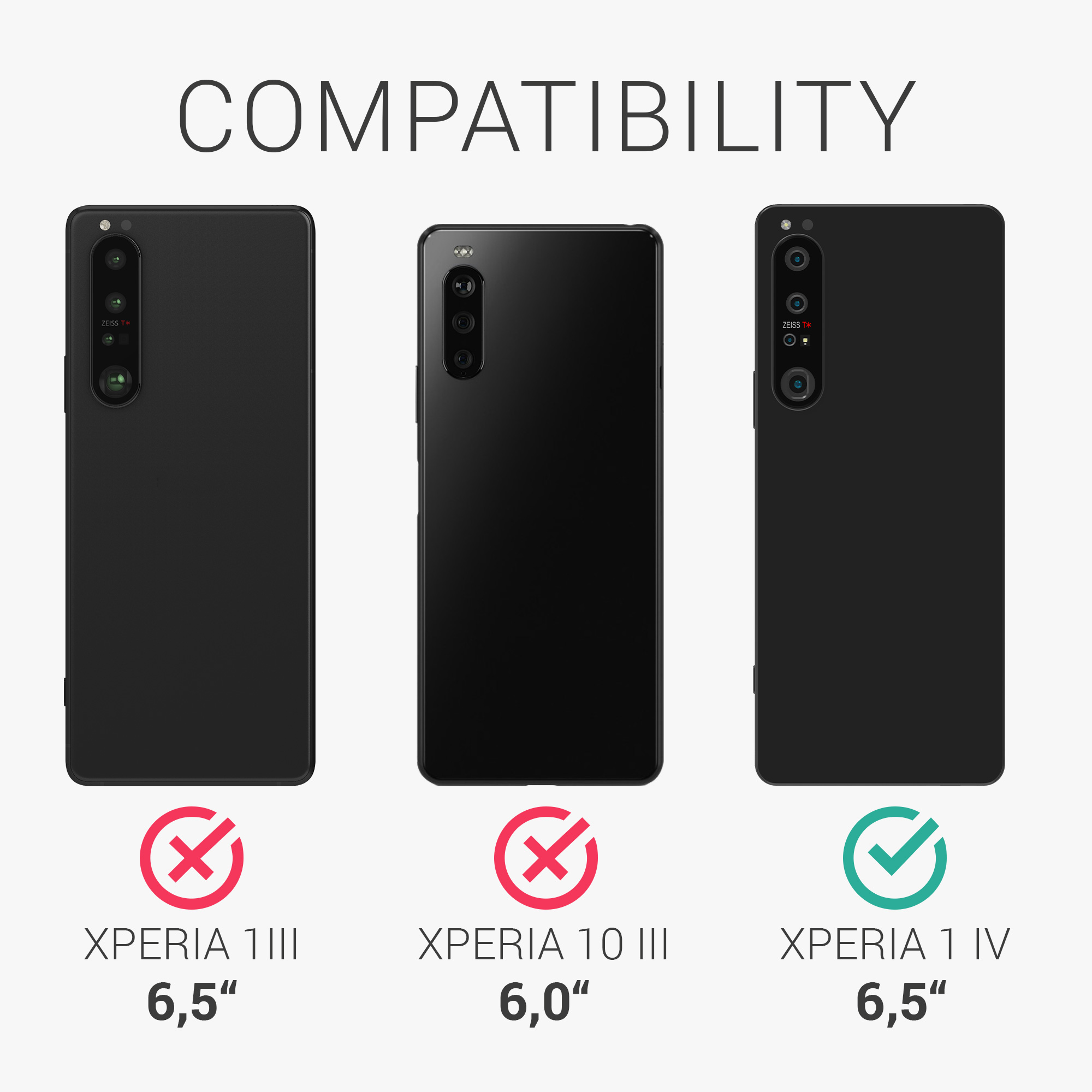 Aramidový kryt kwmobile - Sony Xperia 1 IV - černá matná