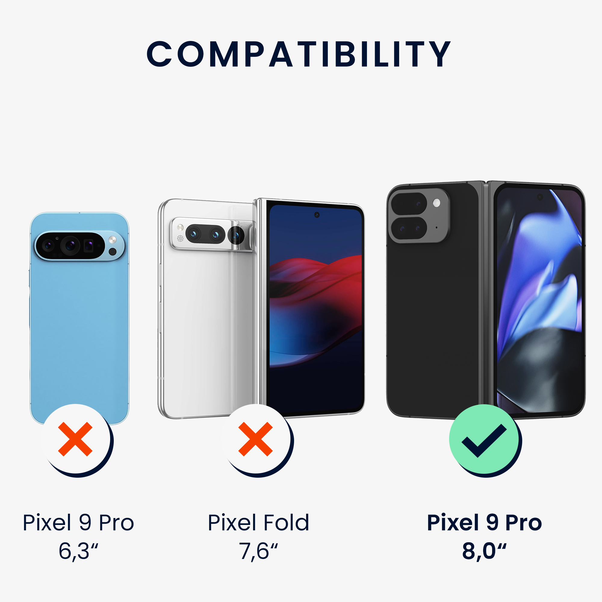 Kryt na mobil kalibri TPU Silicone Case pro Google Pixel 9 Pro / Google Pixel 9 - černá