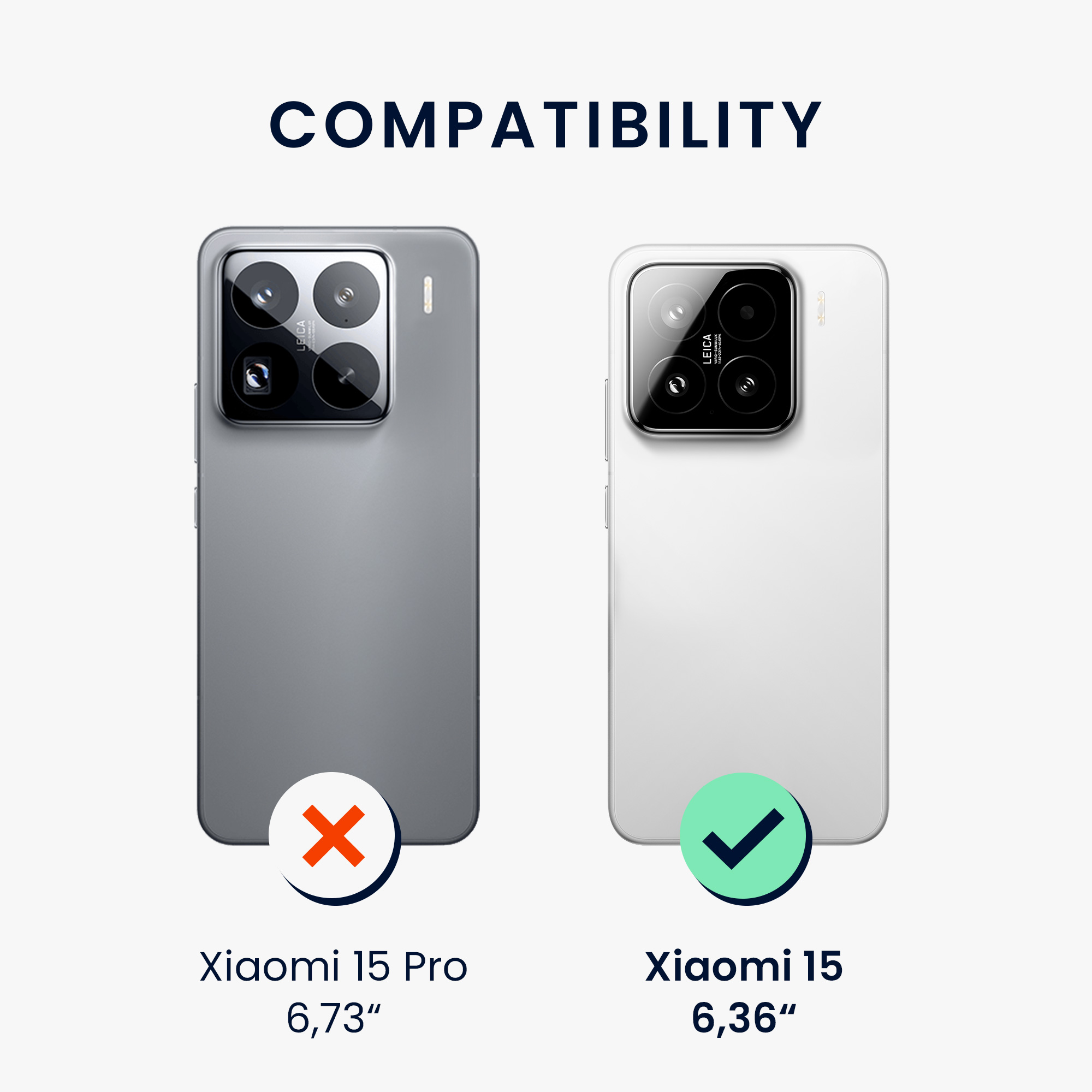 Kryt na mobil Xiaomi 15 kalibri Aramid Fiber matná černá
