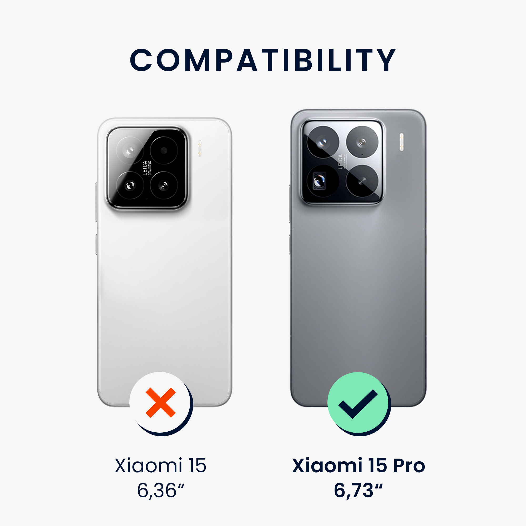 Kryt na mobil Xiaomi 15 Pro kalibri Aramid Fiber matná černá