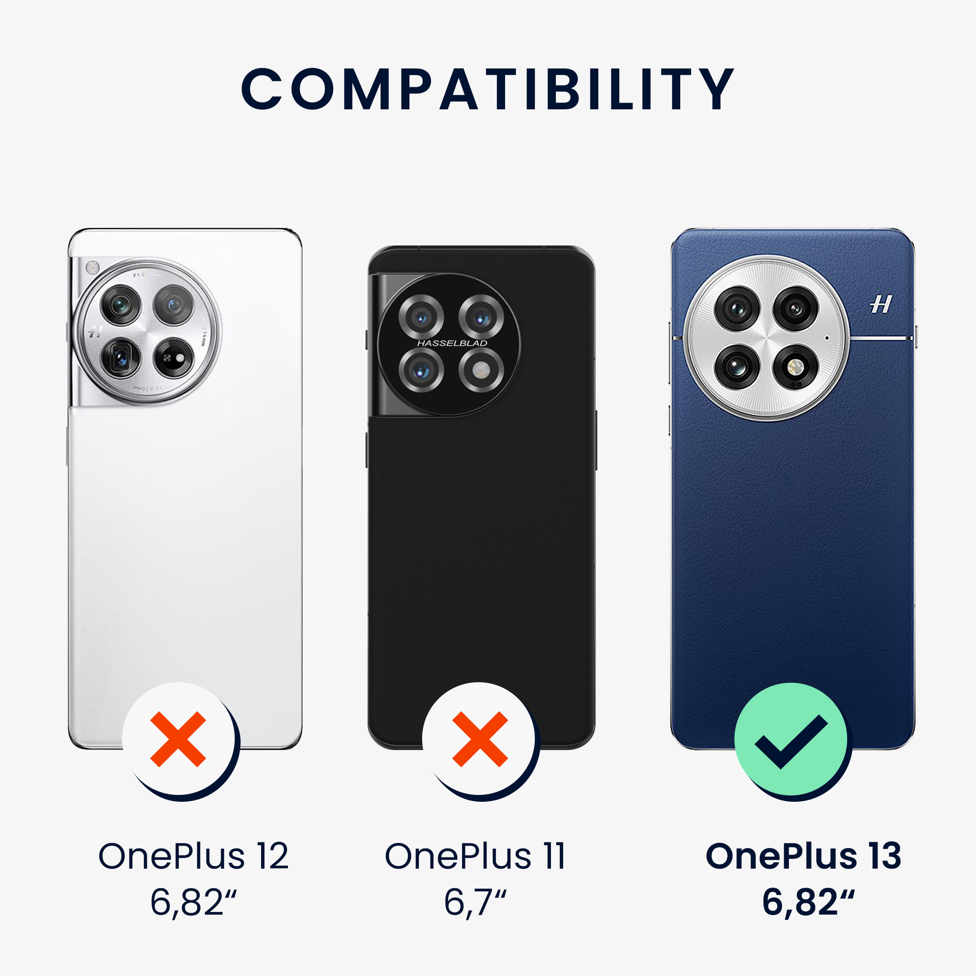 Kryt na mobil OnePlus 13 kalibri Aramid Fiber matná černá