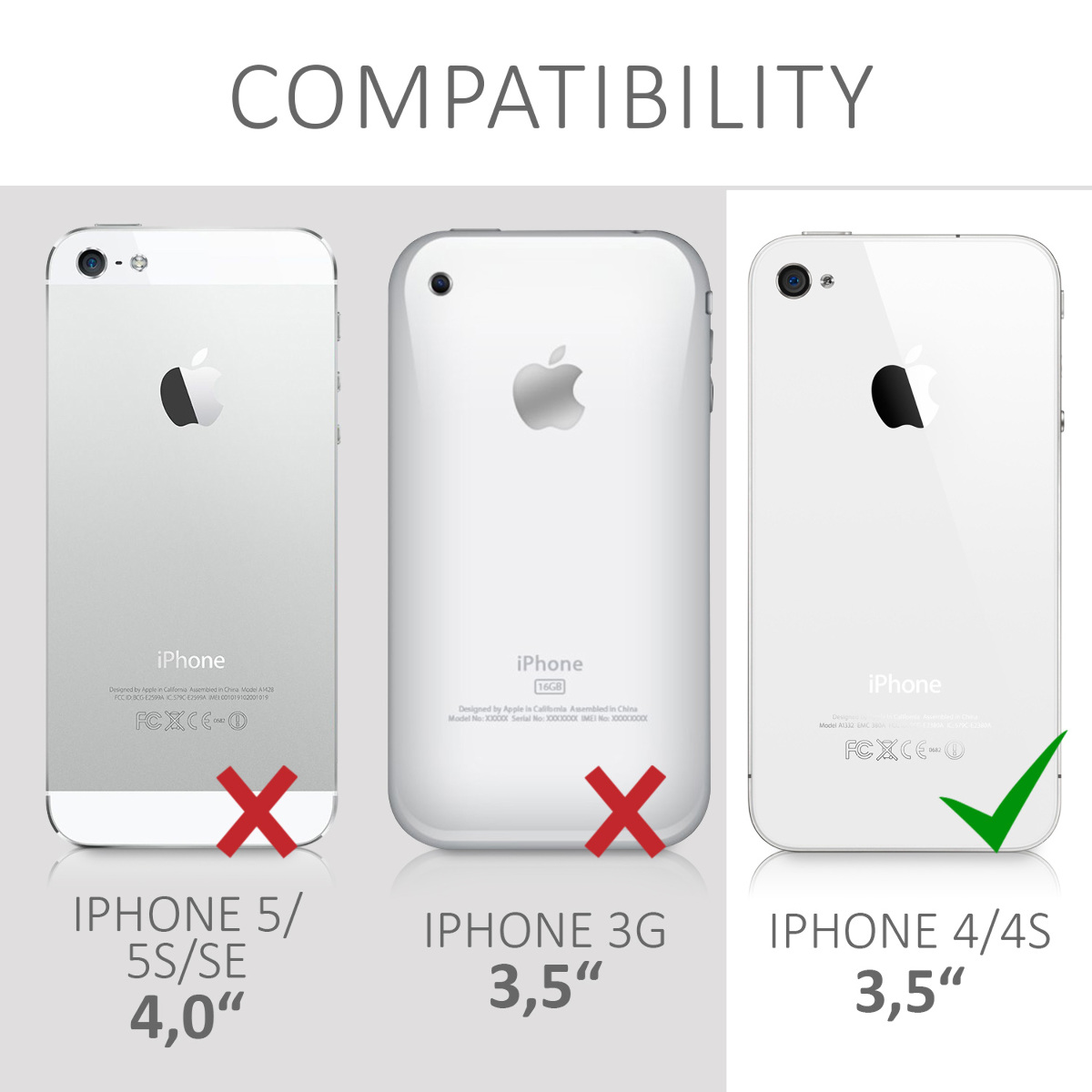 Silikonový kryt kwmobile pro Apple iPhone 4 / 4S - kočka, černá, bílá