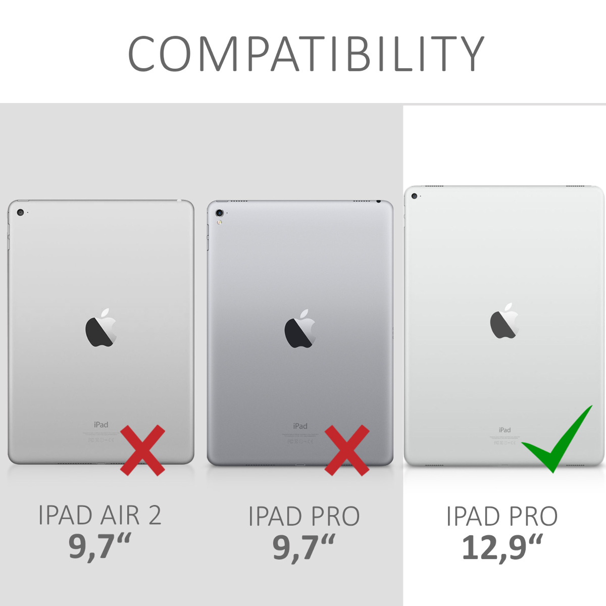 Ochranná fólie kwmobile iPad Pro 12,9″ (2015 / 2017)