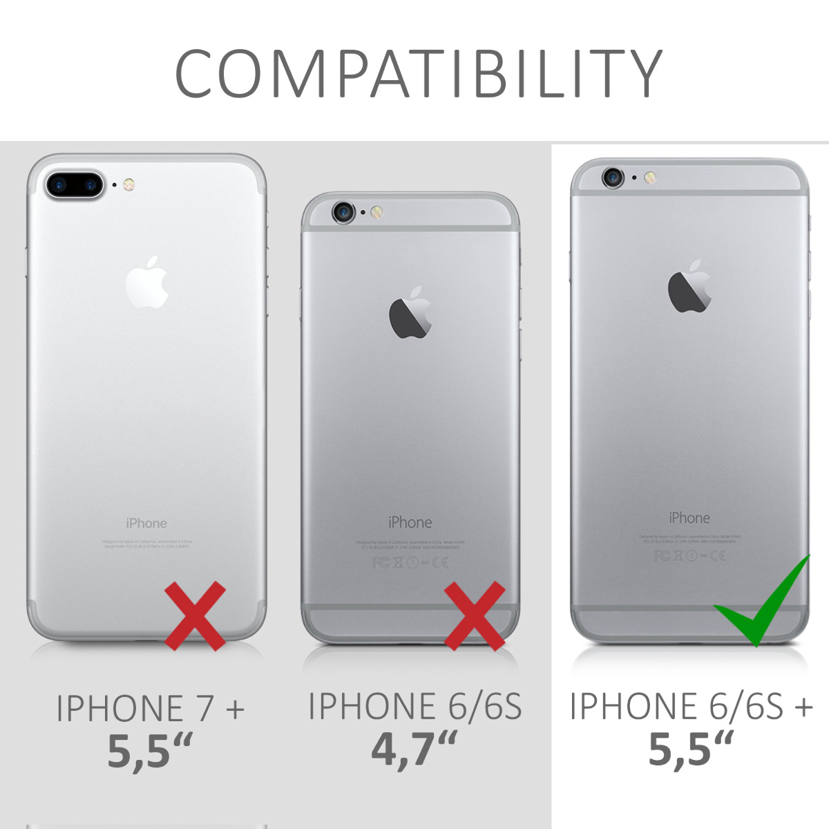 Silikonový kryt kwmobile pro Apple iPhone 6 Plus / 6S Plus