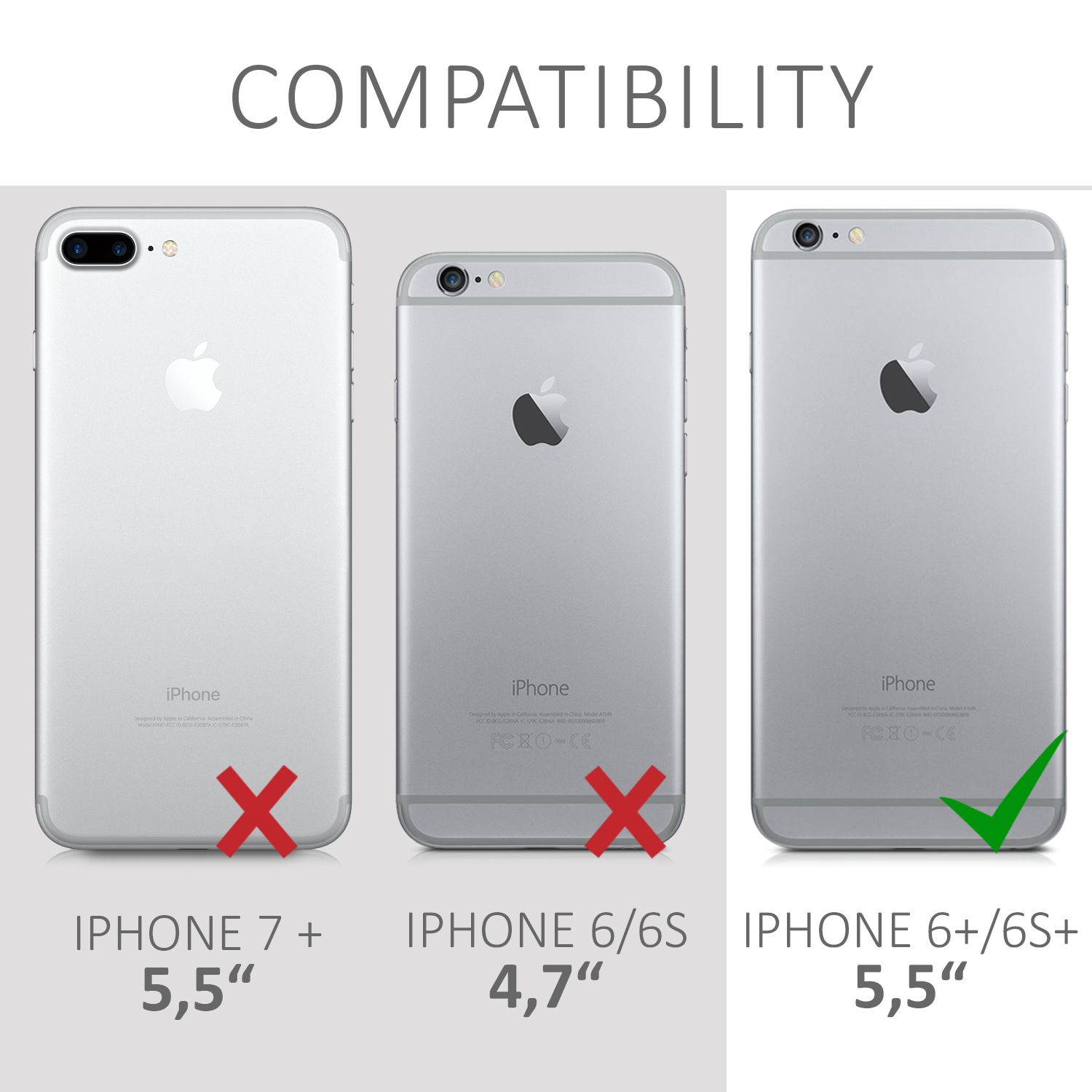 Silikonový kryt kwmobile pro Apple iPhone 6 Plus / 6S Plus