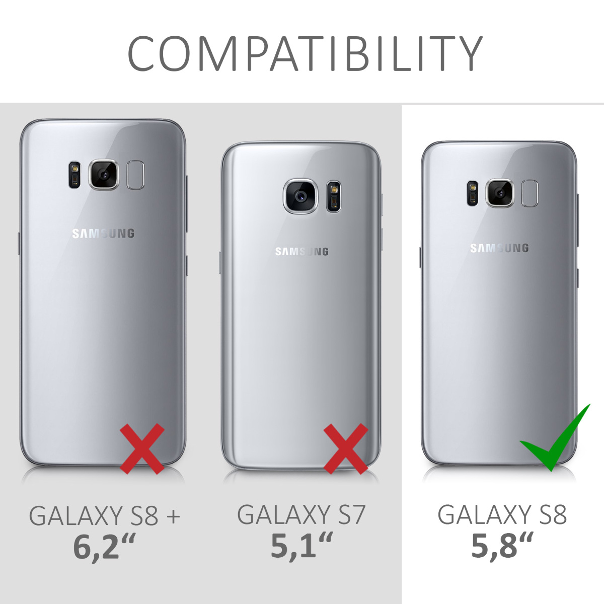 Flip pouzdro na mobil Samsung Galaxy S8 kwmobile tmavě červená / černá