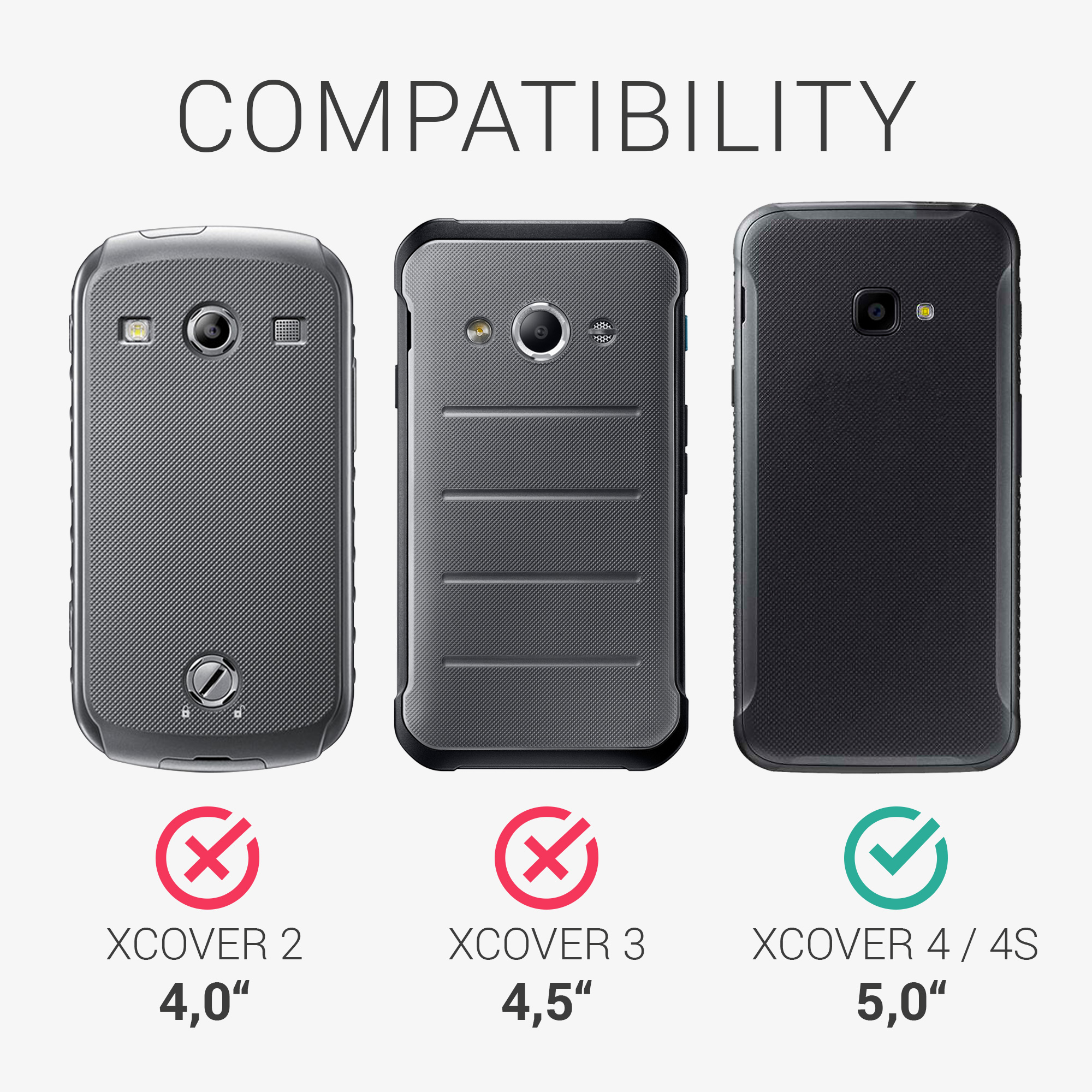 Kryt na mobil Galaxy Xcover 4 / 4S kwmobile borůvkově modrý