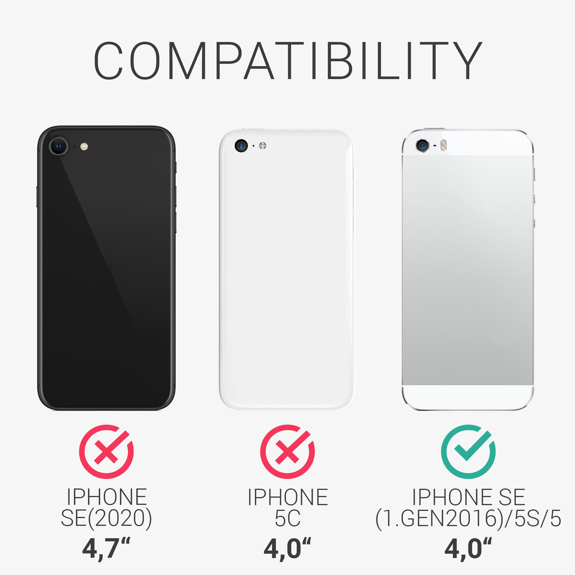 Silikonový kryt kwmobile pro Apple iPhone SE (1.Gen 2016) / iPhone 5 / iPhone 5S