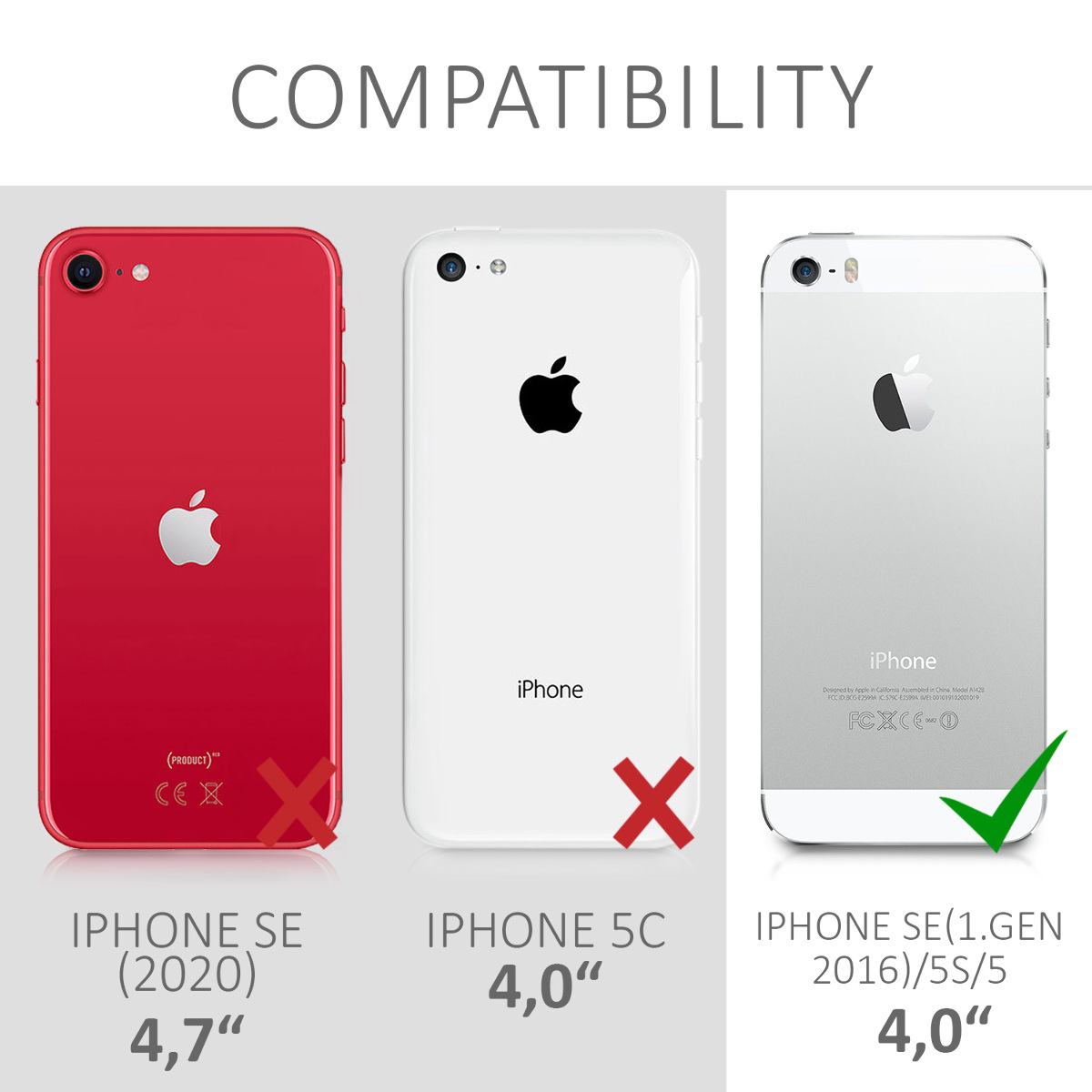 Silikonový TPU kryt kwmobile pro iPhone SE (1. generace 2016) / iPhone 5 / iPhone 5S - hluboký oceán