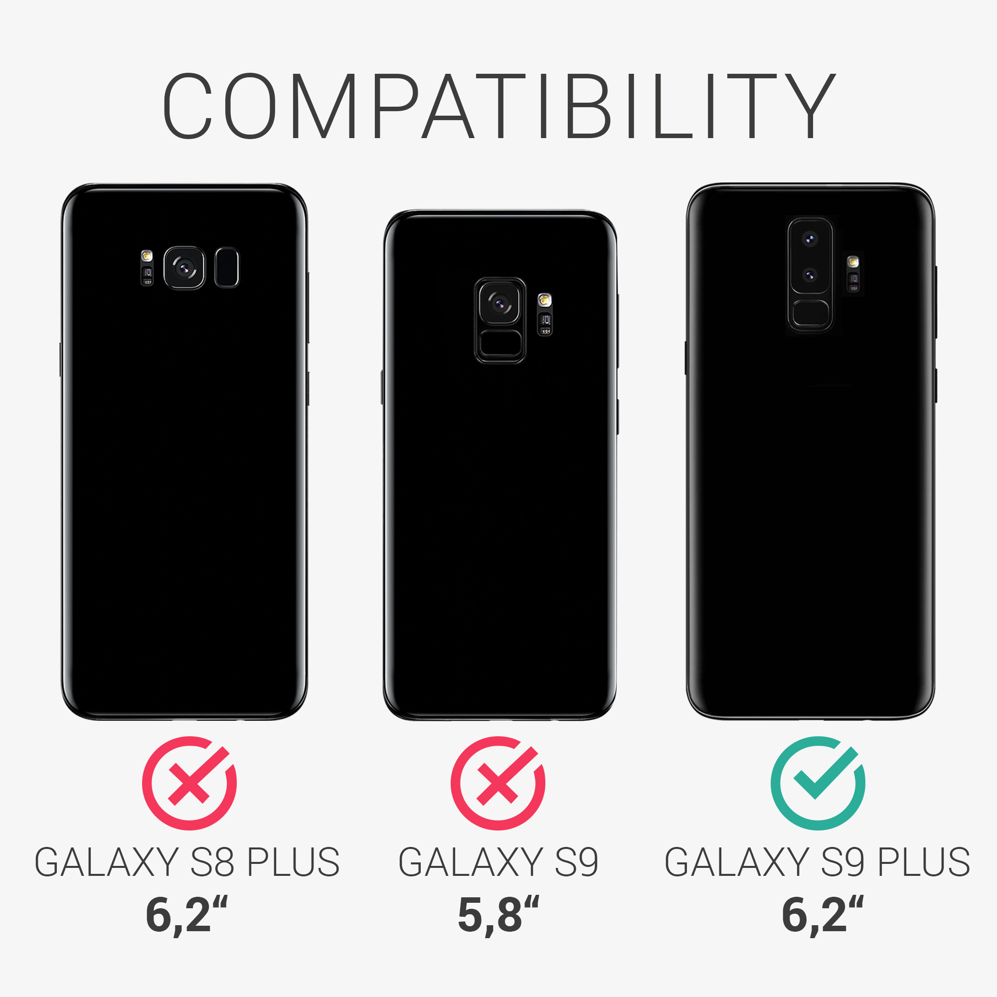 Kryt na mobil Galaxy S9 Plus kwmobile lesně zelený