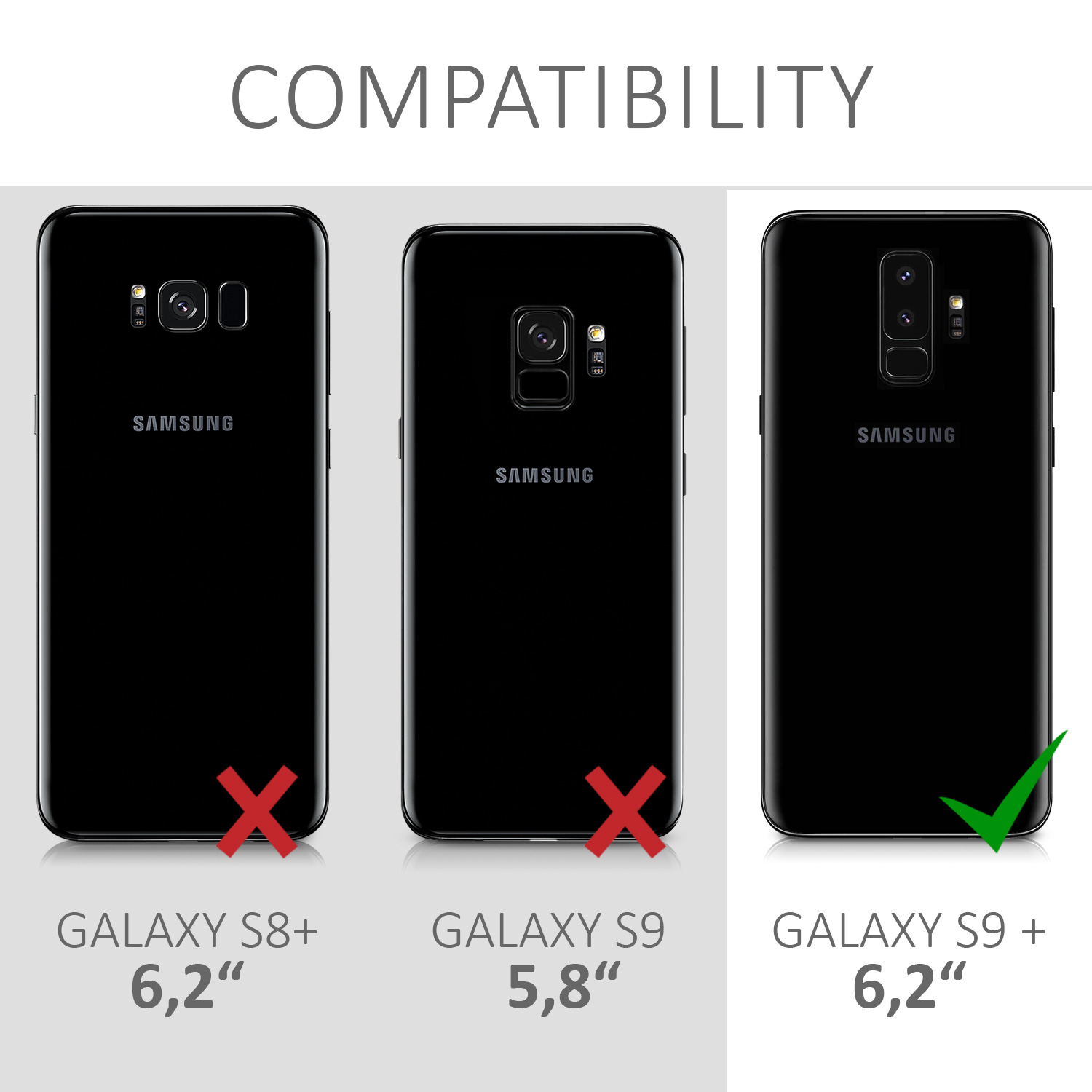 Kryt na mobil Galaxy S9 Plus kwmobile hroznově fialový