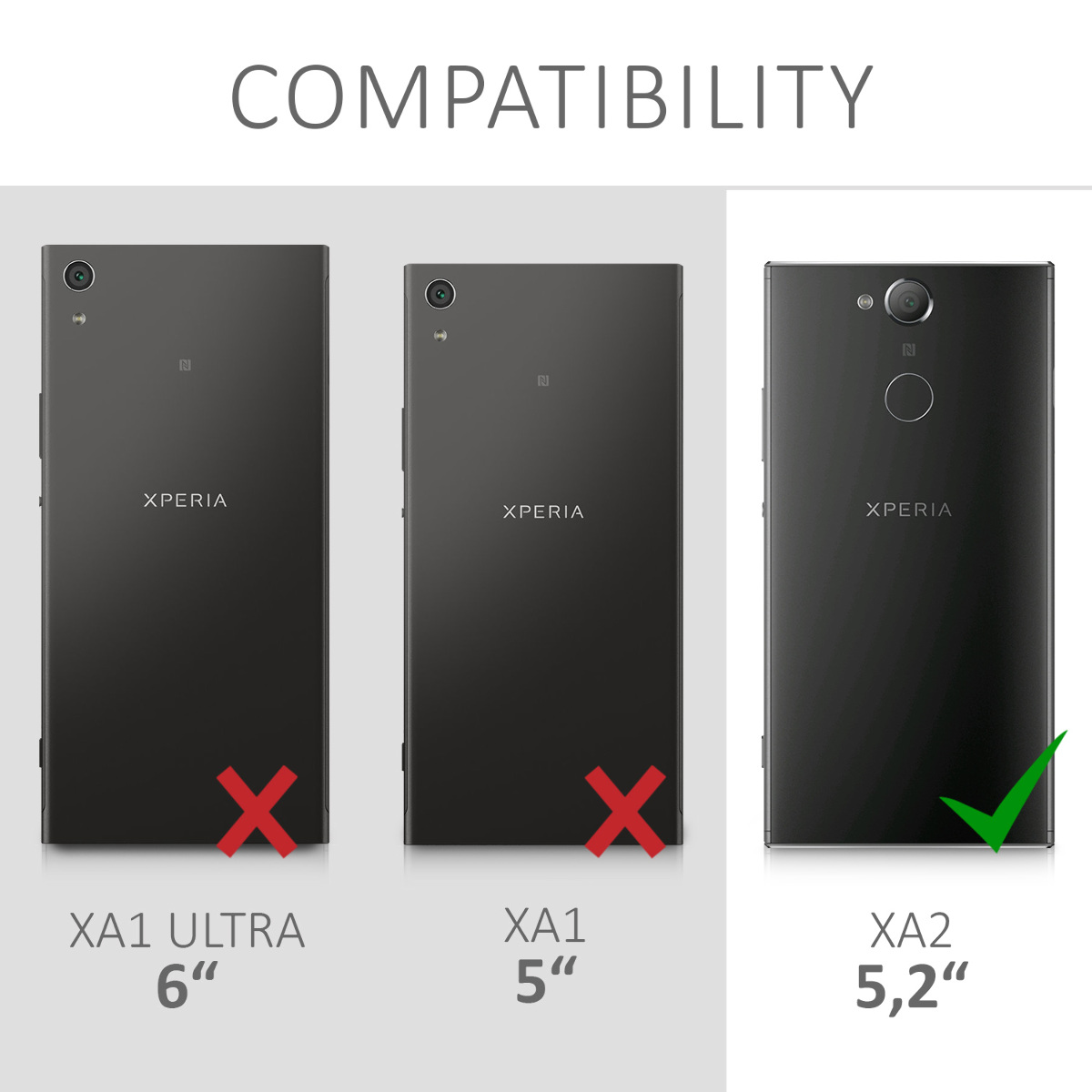 Flipové pouzdro kwmobile - Sony Xperia XA2 - motiv magnólie - taupe / bílá / modrošedá
