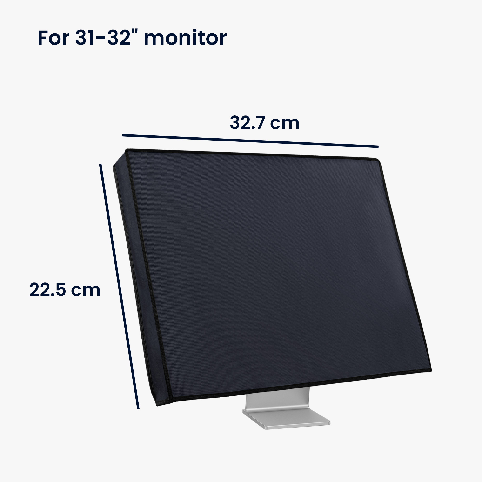 Protiprašný kryt monitoru kwmobile 31-32" tmavě modrá