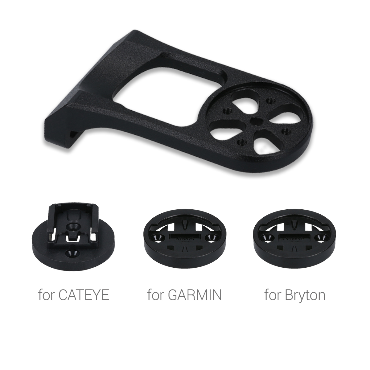 Držák na kolo kwmobile pro Garmin Edge / Bryton Rider / CatEye - GPS Holder and Stand for Bike / Motorcycle Handle Bar