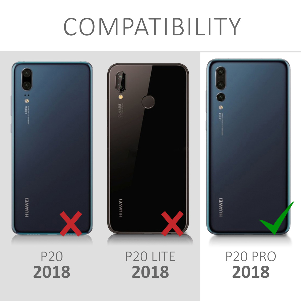 Dřevěný kryt kwmobile Huawei P20 Pro, tmavě hnědý