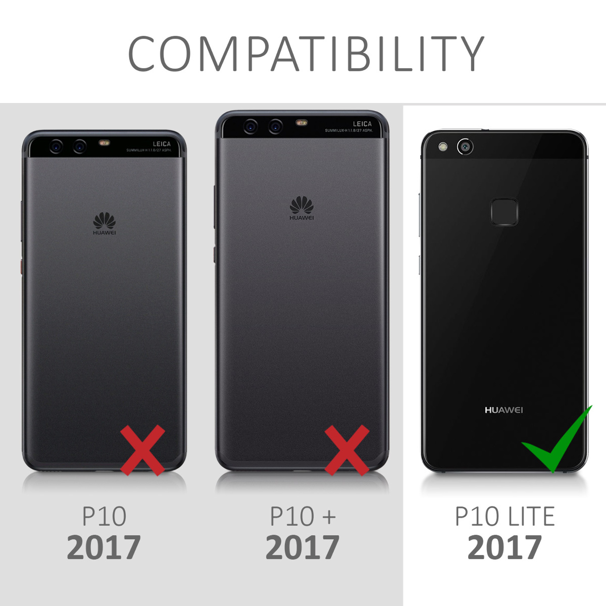 Kryt kwmobile pro Huawei P10 Lite, dvoubarevná tmavě růžová / modrá / transparentní