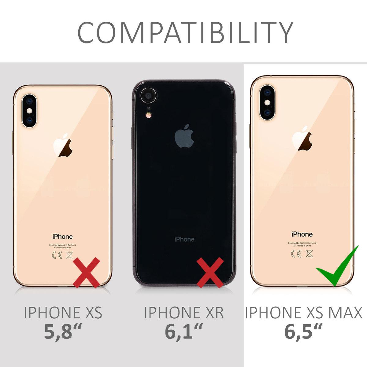 Silikonový kryt na mobil kwmobile pro Apple iPhone XS Max - šedozelená