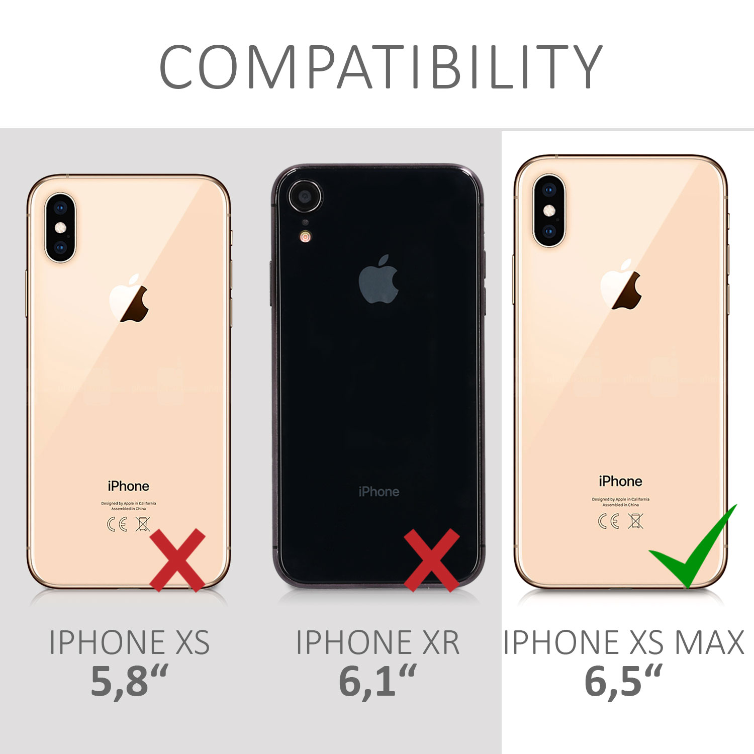 Silikonový kryt na mobil kwmobile pro Apple iPhone XS Max - rebarborově červená