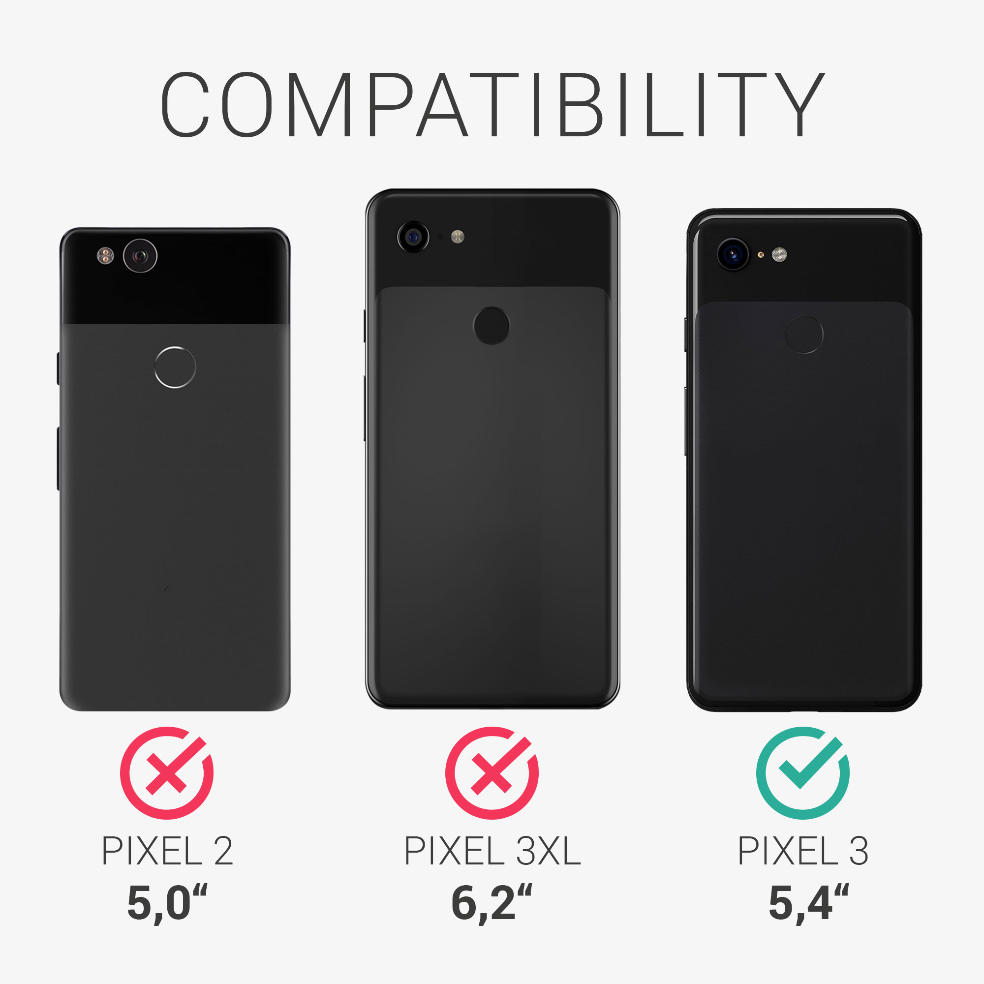 Silikonový kryt kwmobile pro Google Pixel 3 - modrozelená