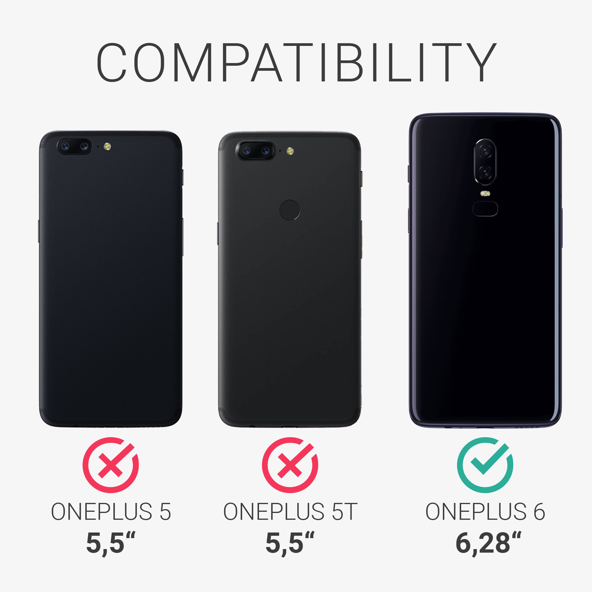 Kryt na mobil OnePlus 6 kwmobile TPU lesní zelená