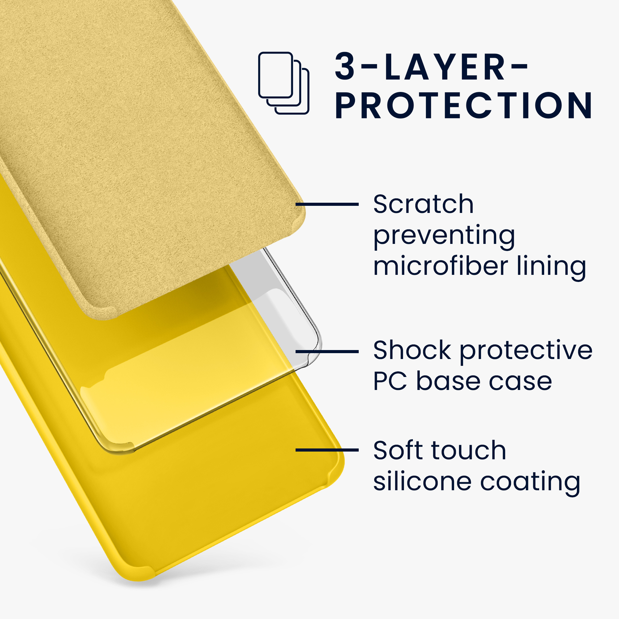 Kryt na mobil OnePlus 6 kwmobile TPU zářivá žlutá