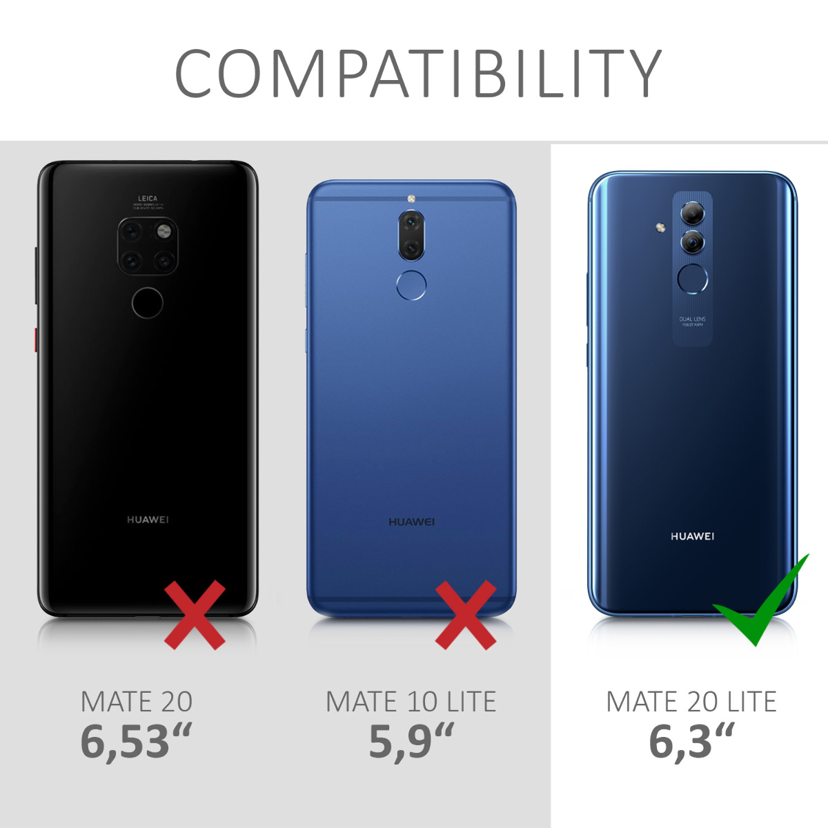 Pouzdro na tablet - Huawei Mate 20 Lite Case - kwmobile
