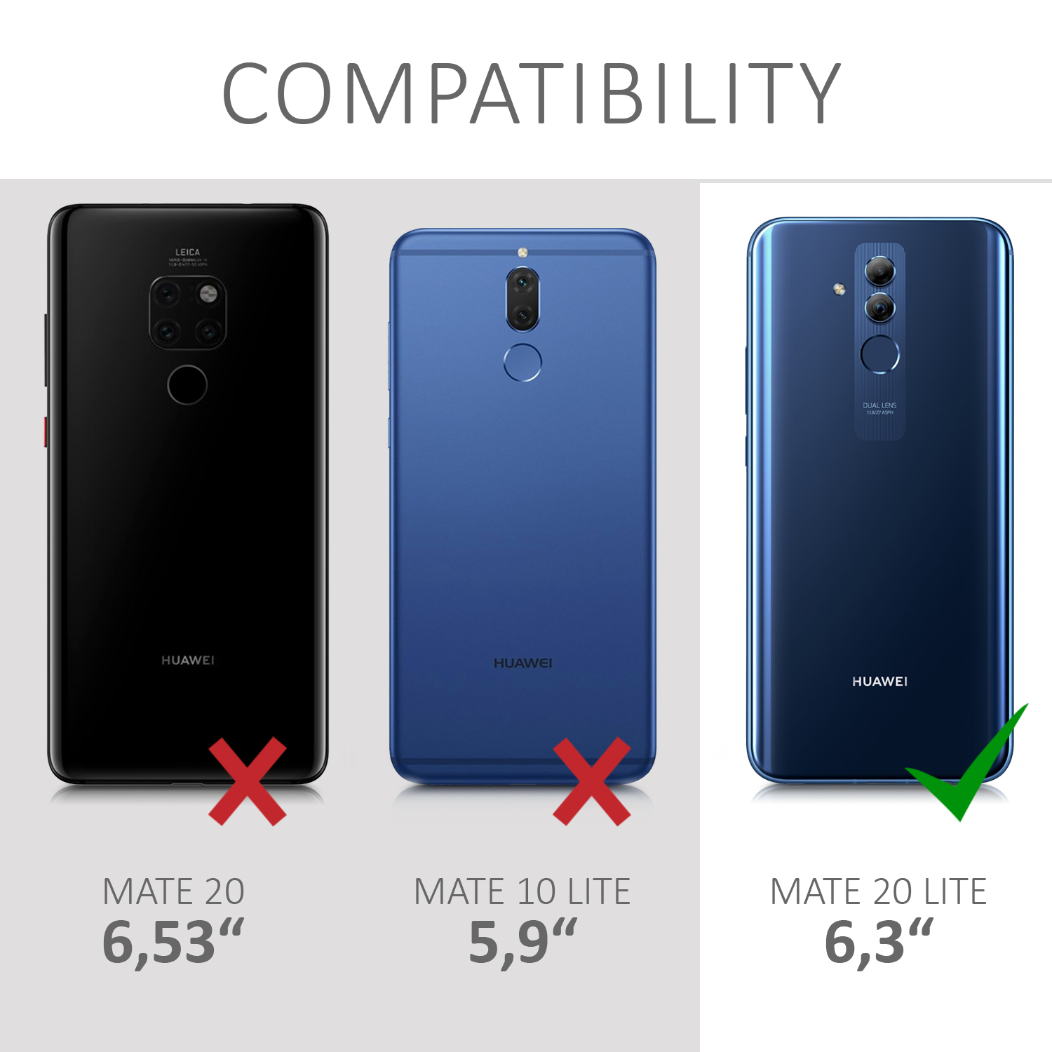 Pouzdro na tablet - Huawei Mate 20 Lite Case - kwmobile