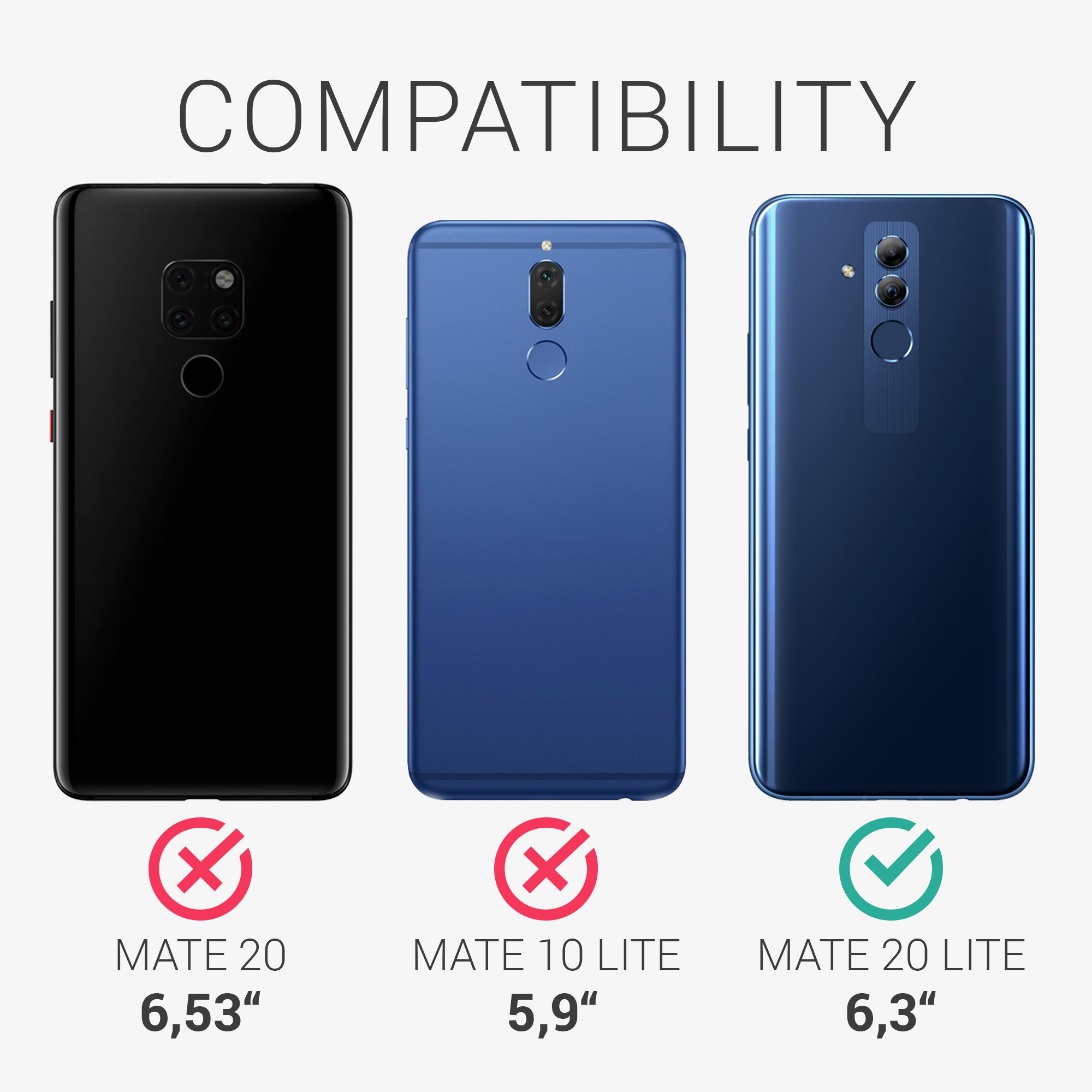 Pouzdro na tablet - Huawei Mate 20 Lite Case - kwmobile